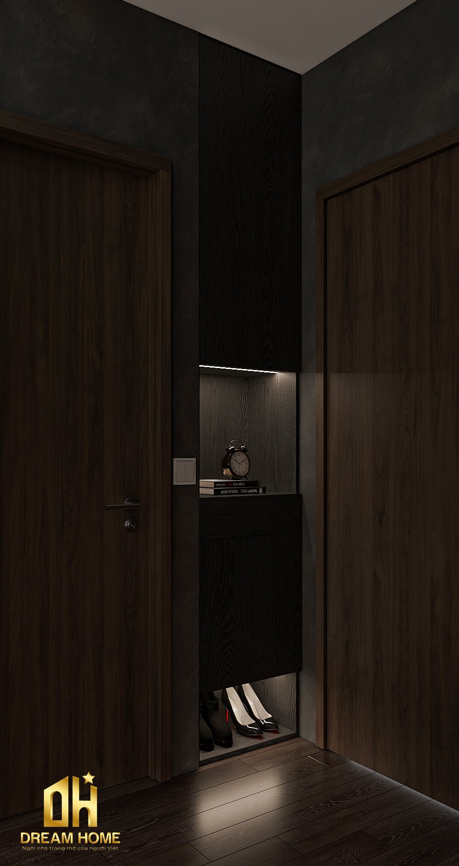 Thiết Kế Nội Thất Chung Cư Masteri West Height-55m2 3 thiết kế nội thất