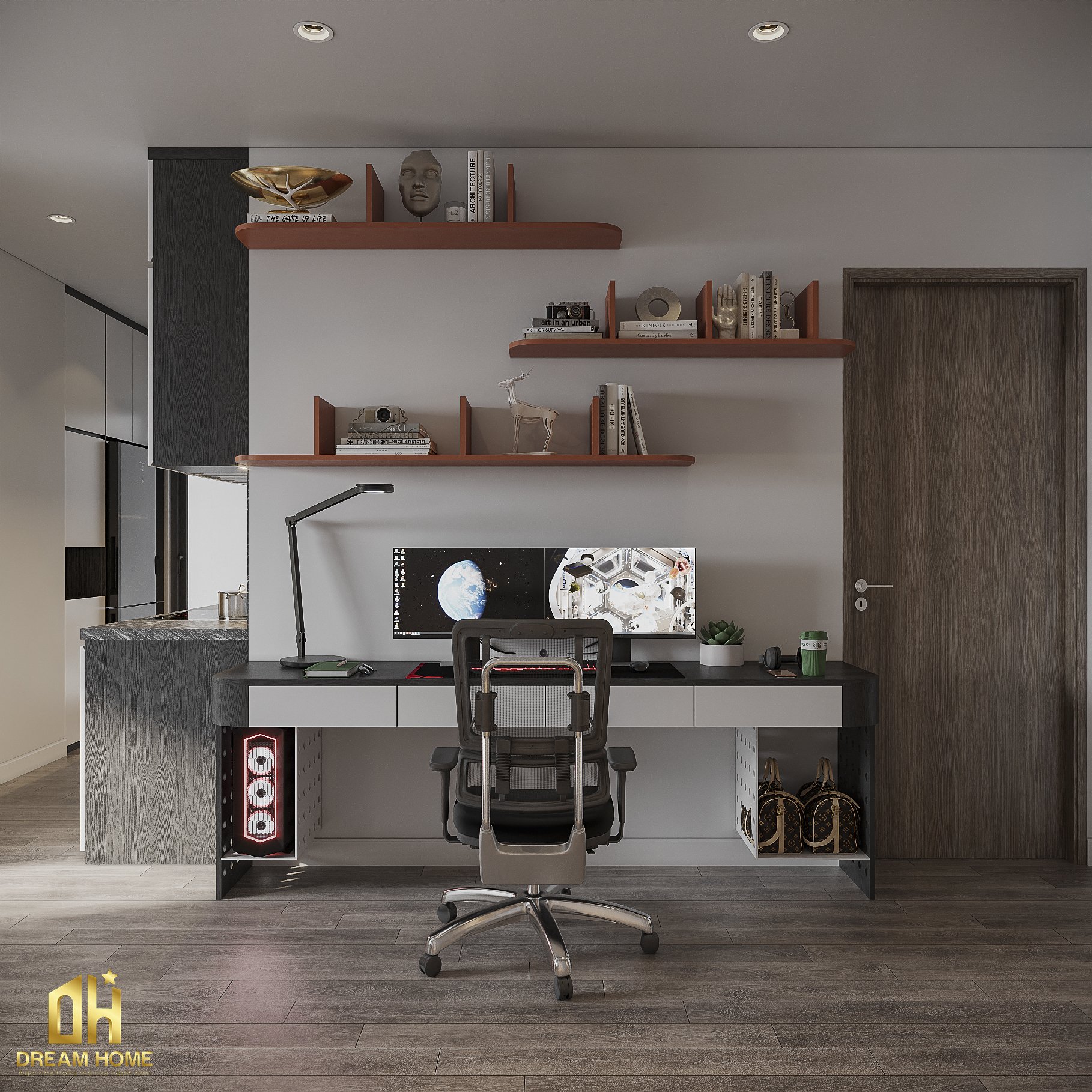 Thiết Kế Nội Thất Chung Cư Rose Town-70m2 8 thiết kế nội thất