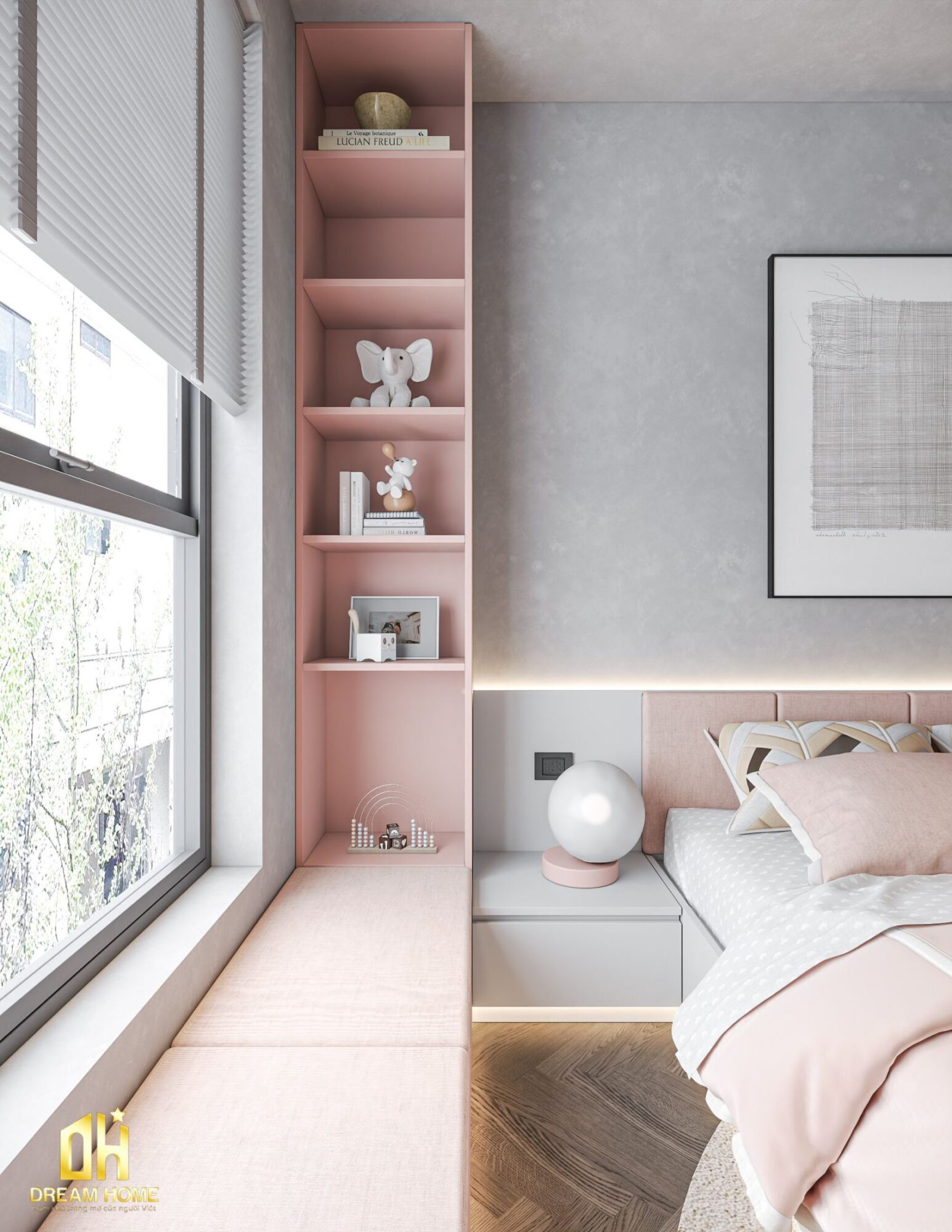 Thiết Kế Nội Thất Chung Cư FeLiz Home-85m2 13 thiết kế nội thất