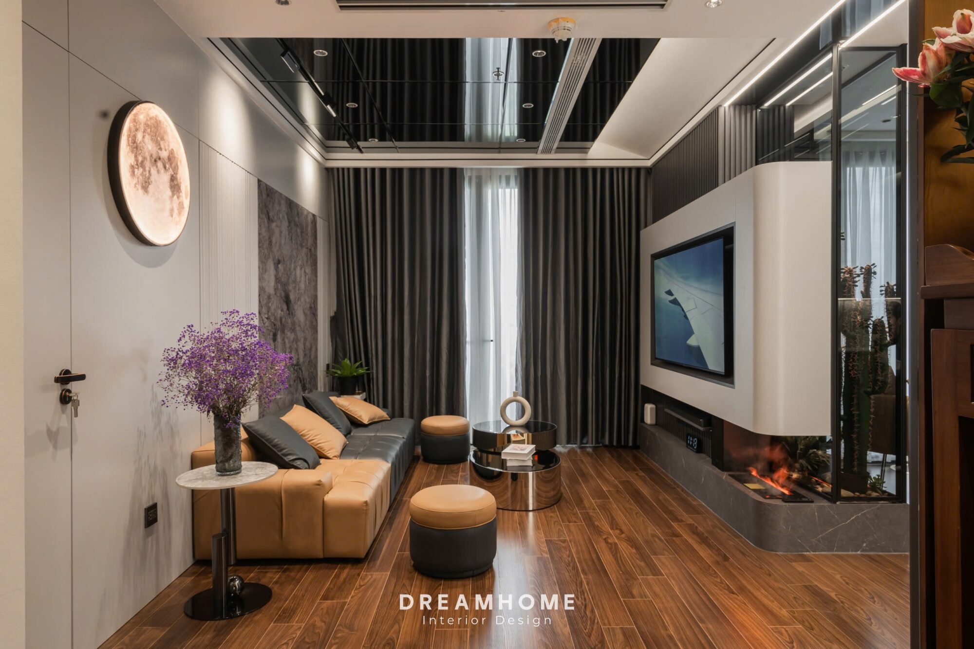 Hoàn Thiện Công Trình Thực Tế Masteri West Heights - 120M2 1 Căn chung cư đập thông này được thiết kế nội thất theo phong cách hiện đại và sang trọng
