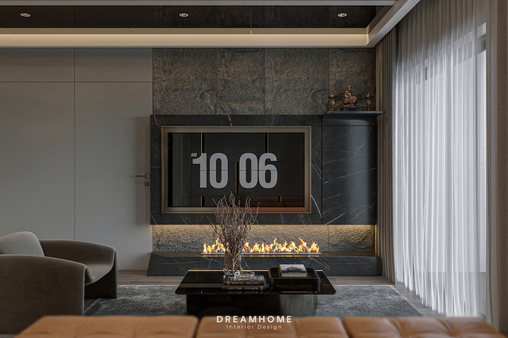 Thiết Kế Nội Thất Chung Cư Khai Sơn City-101m2 3 thiết kế nội thất
