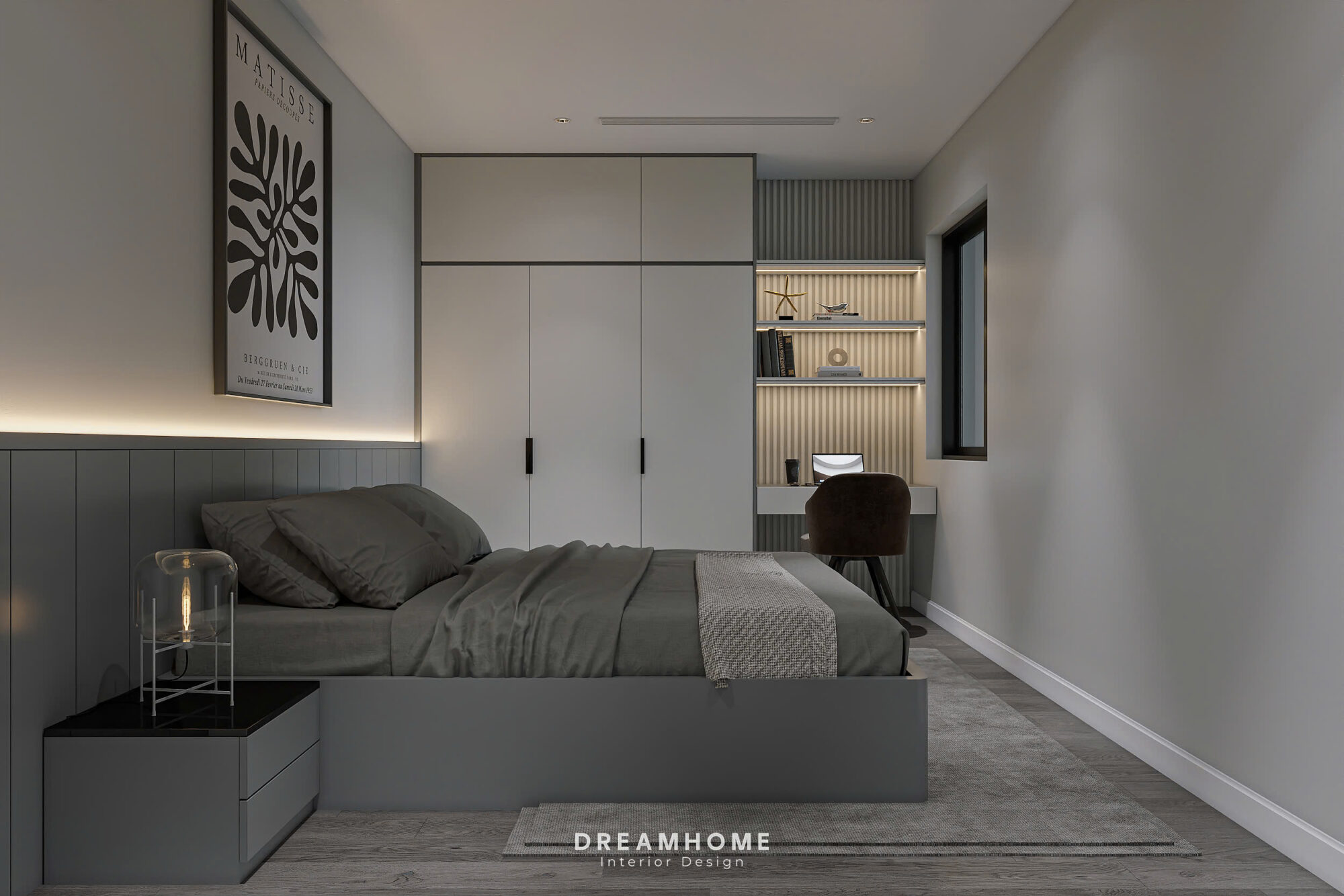 Thiết Kế Nội Thất Chung Cư Khai Sơn City-101m2 16 thiết kế nội thất