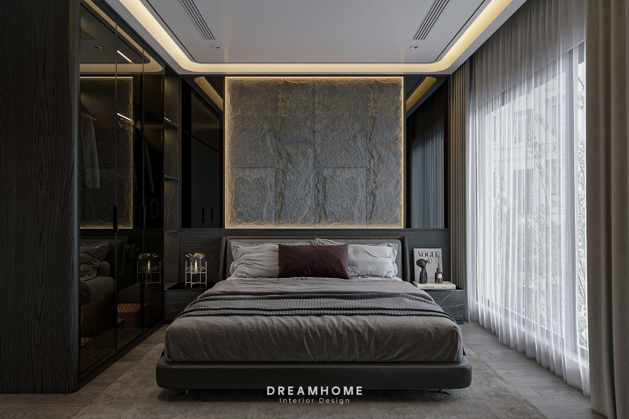 Thiết Kế Nội Thất Chung Cư Khai Sơn City-101m2 11 thiết kế nội thất