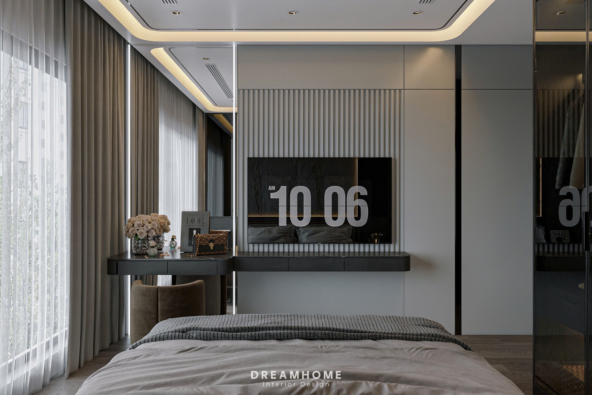 Thiết Kế Nội Thất Chung Cư Khai Sơn City-101m2 13 Thiết kế nội thất