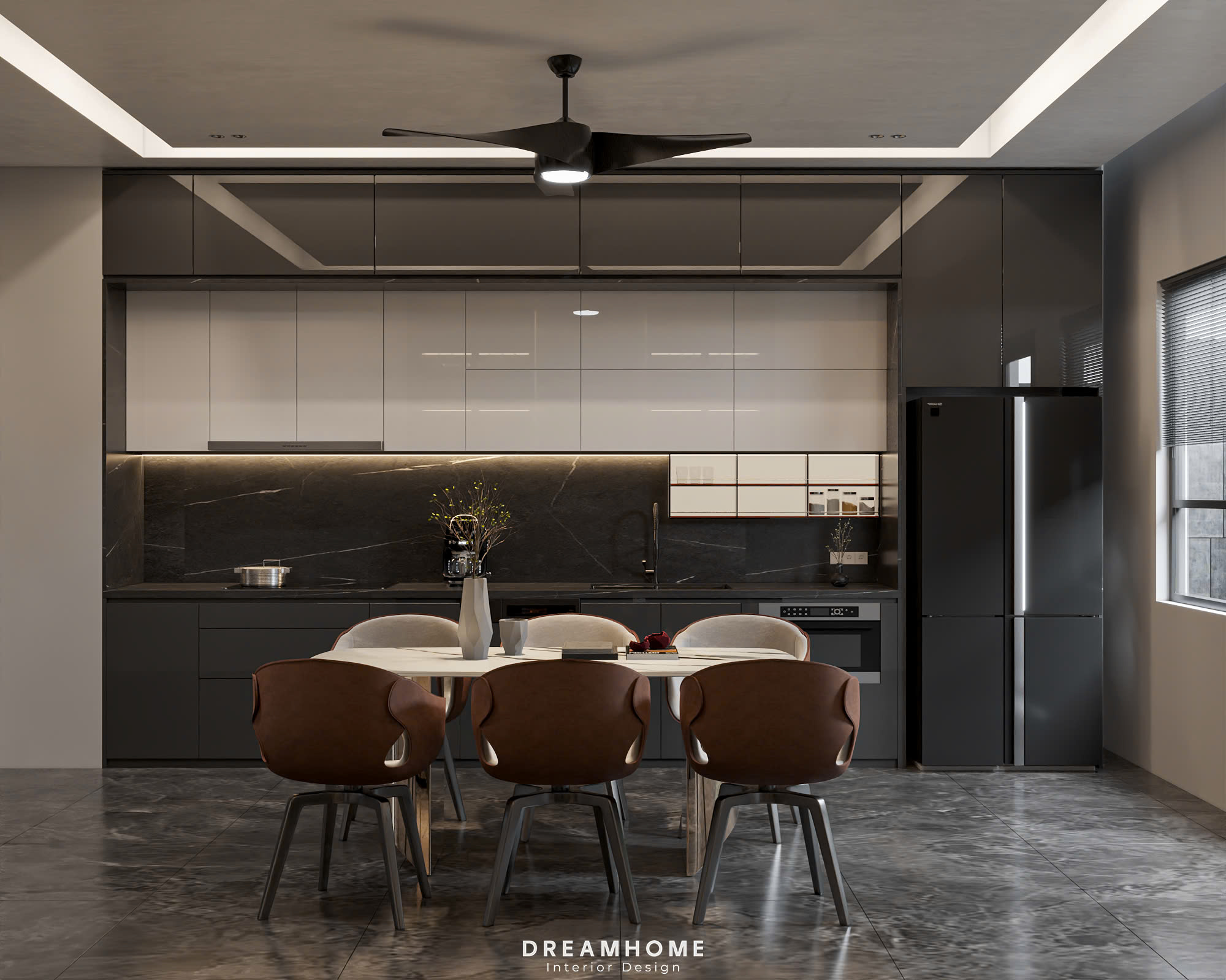 Thiết Kế Nội Thất Nhà Phố Thái Bình-300m2 8 thiết kế nội thất