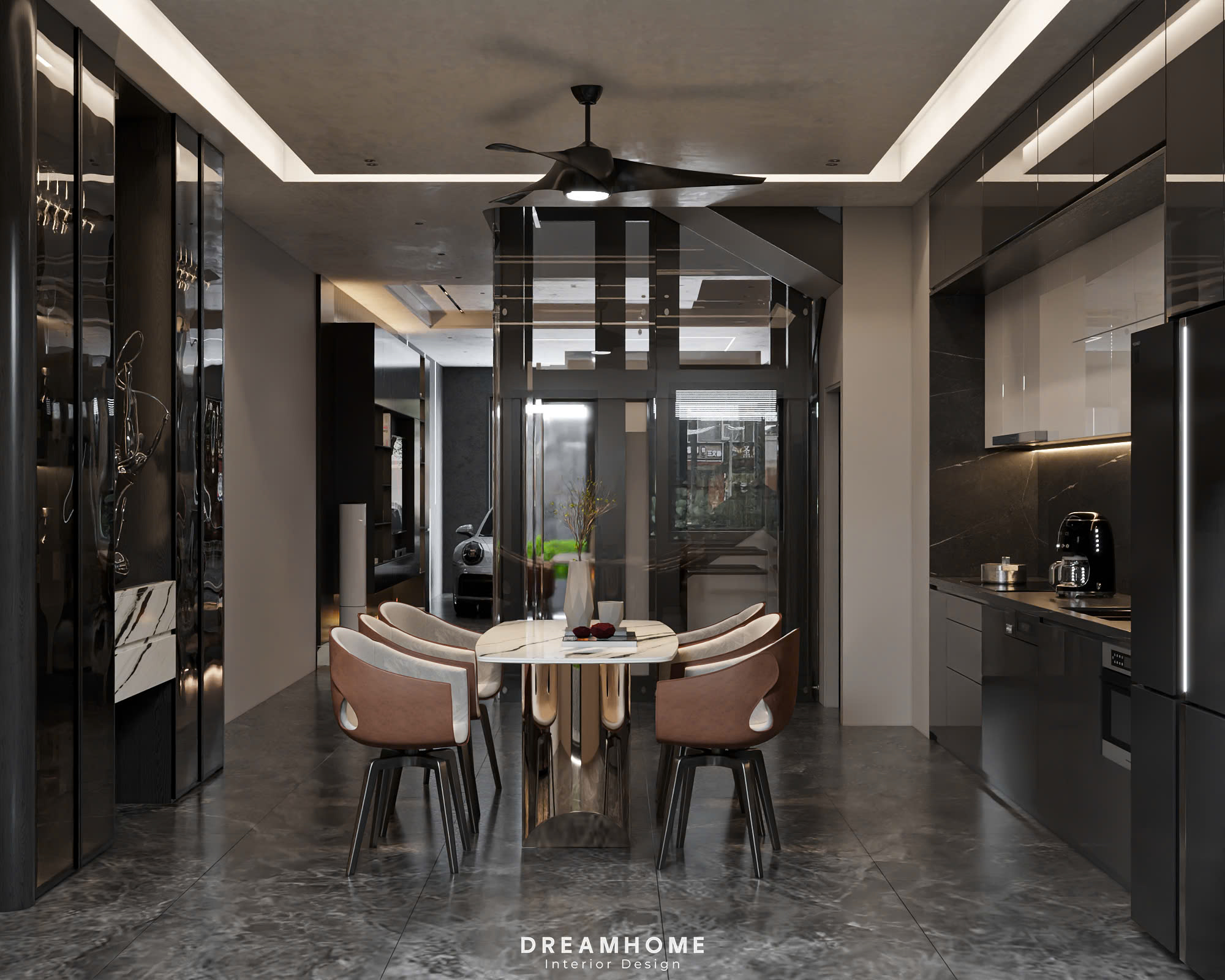 Thiết Kế Nội Thất Nhà Phố Thái Bình-300m2 10 thiết kế nội thất