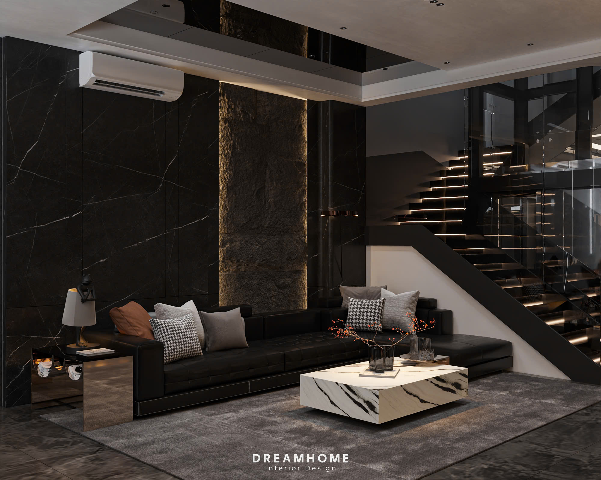 Thiết Kế Nội Thất Nhà Phố Thái Bình-300m2 2 thiết kế nội thất