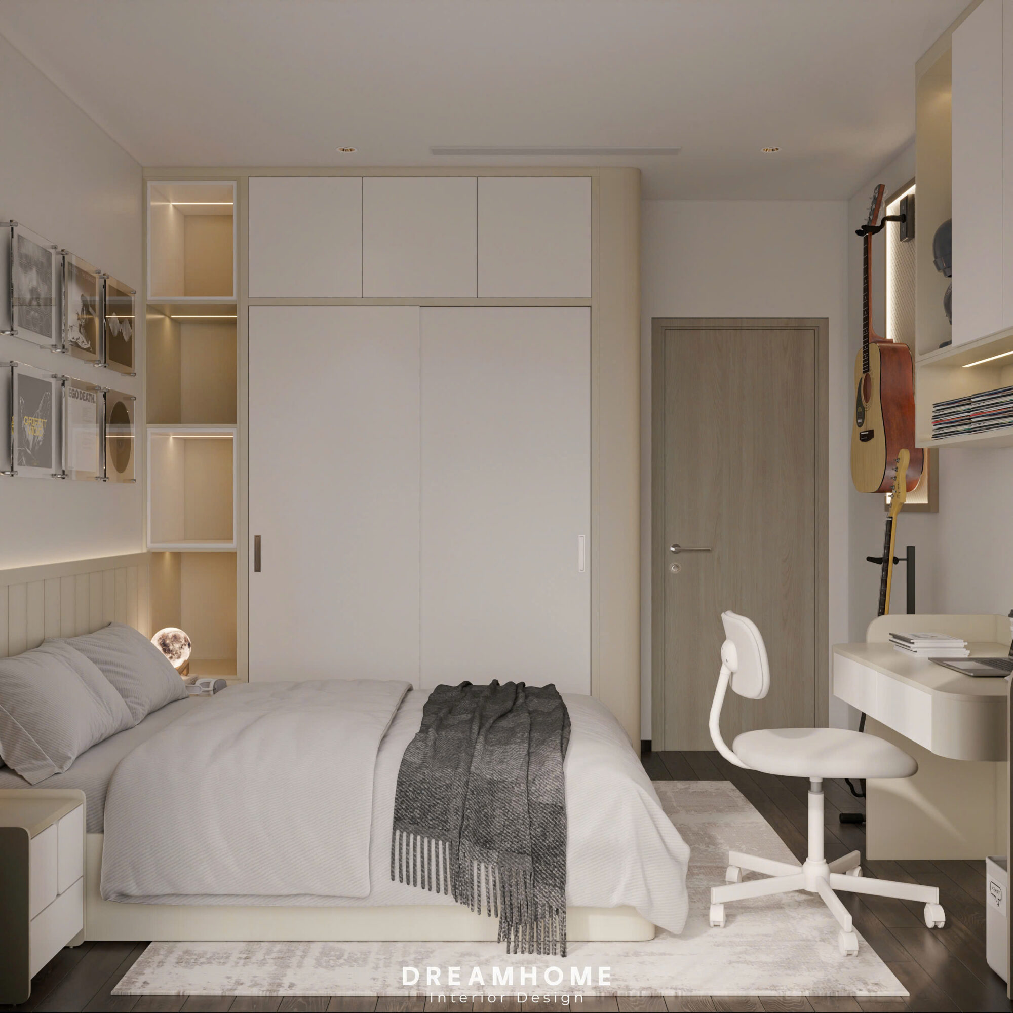 Thiết Kế Nội Thất Chung Cư Masteri West Height-80m2 16 thiết kế nội thất