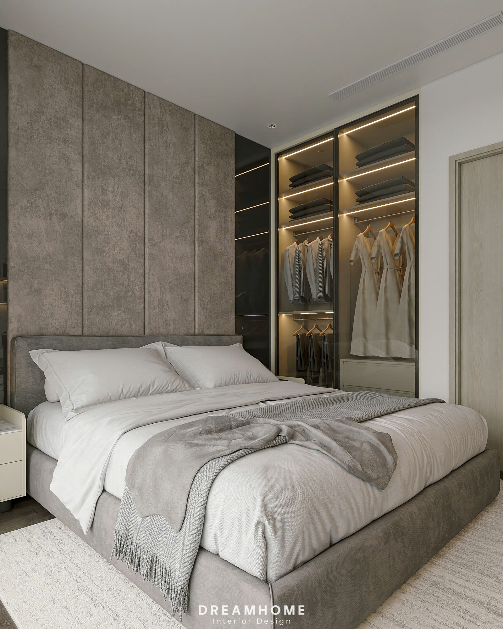 Thiết Kế Nội Thất Chung Cư Masteri West Height-80m2 11 thiết kế nội thất
