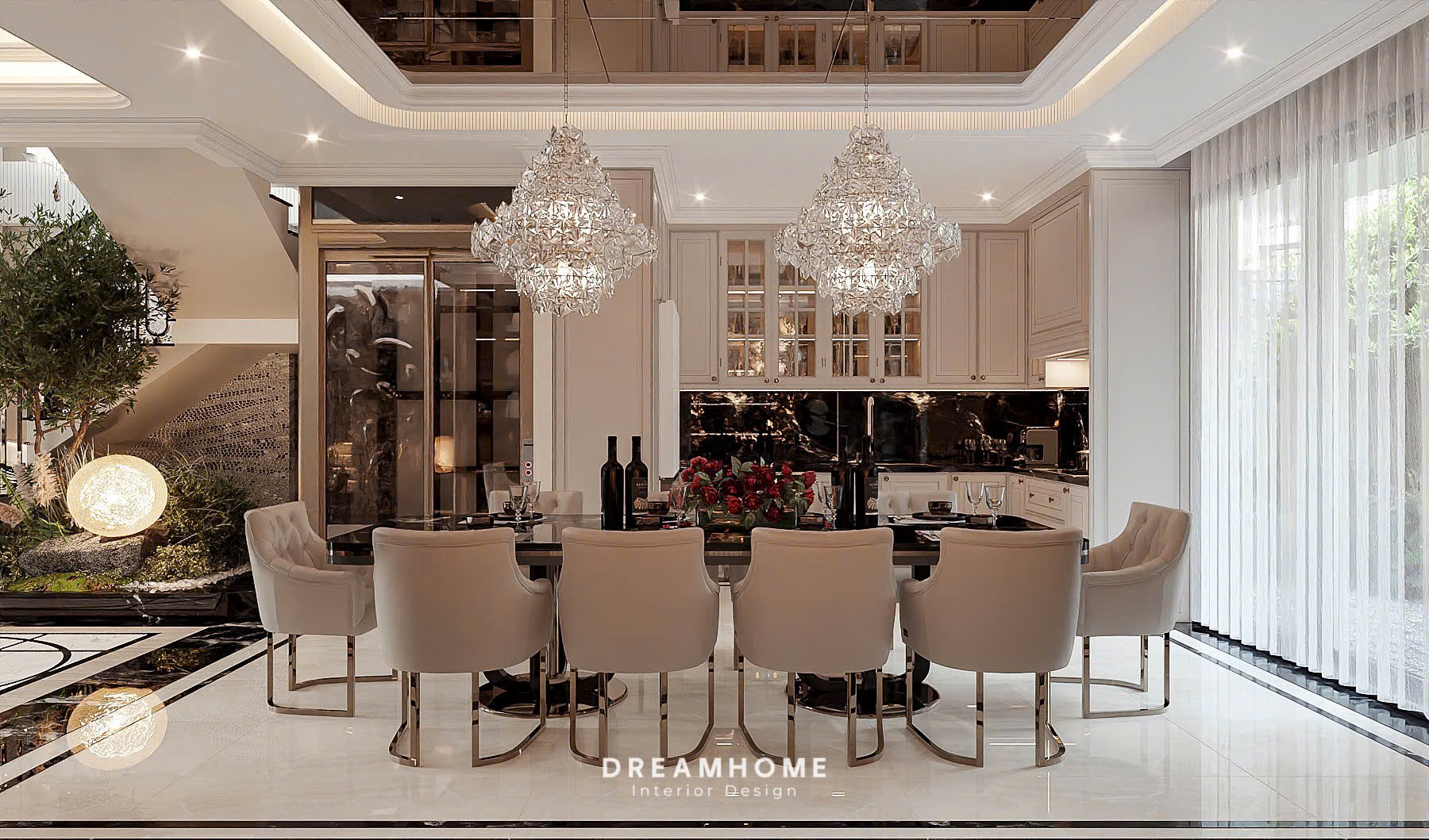 Thiết Kế Nội Thất Biệt Thự Geleximco-400m2 13 thiết kế nội thất