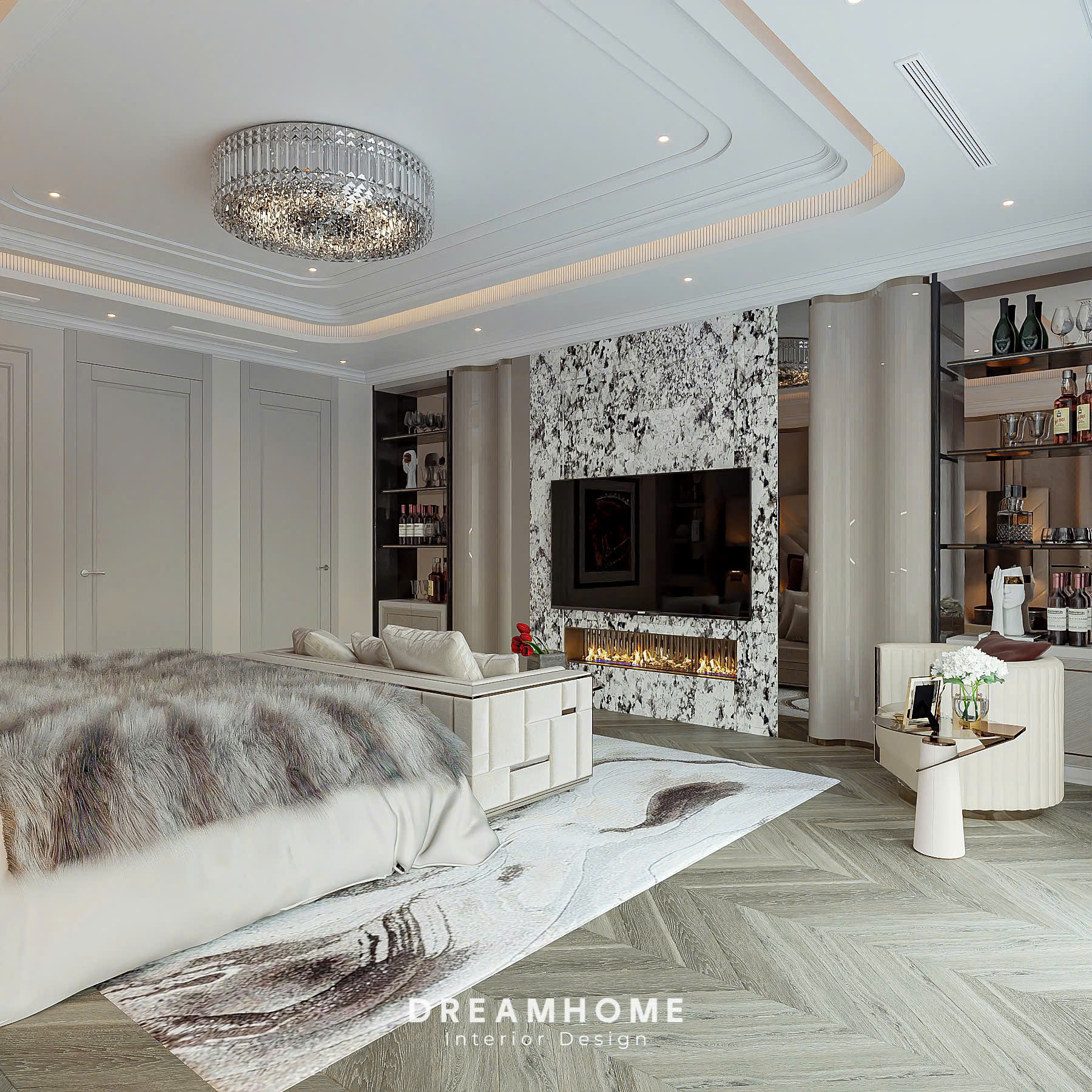 Thiết Kế Nội Thất Biệt Thự Geleximco-400m2 20 thiết kế nội thất