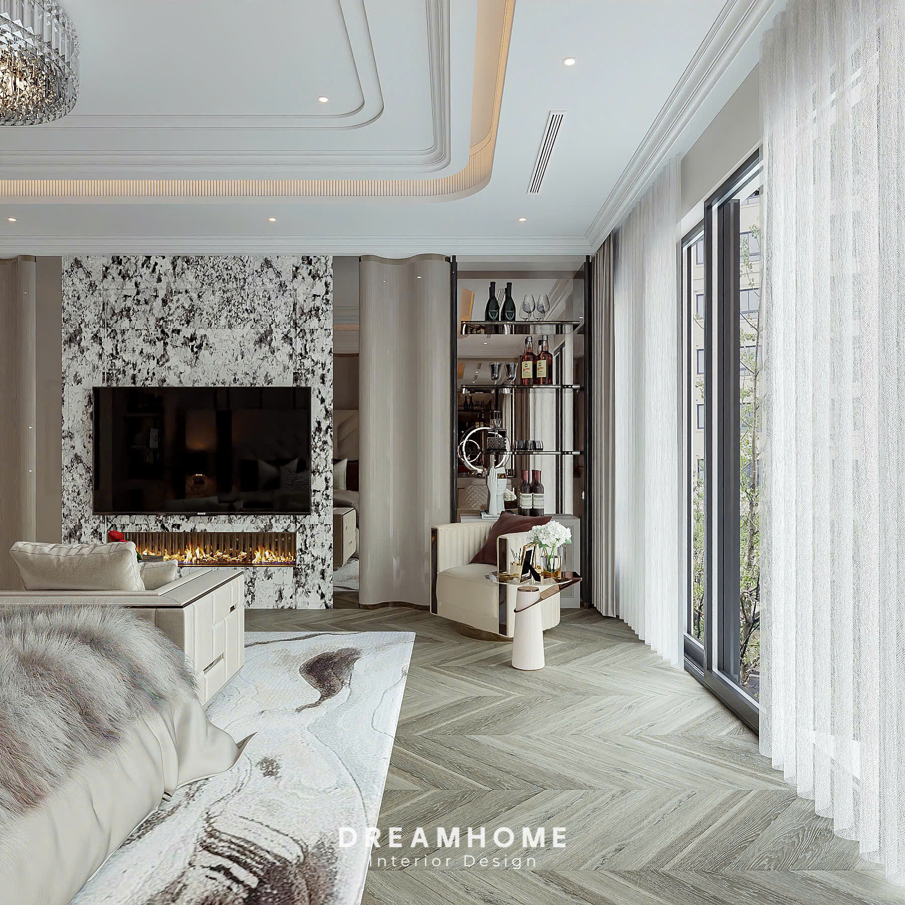 Thiết Kế Nội Thất Biệt Thự Geleximco-400m2 21 thiết kế nội thất