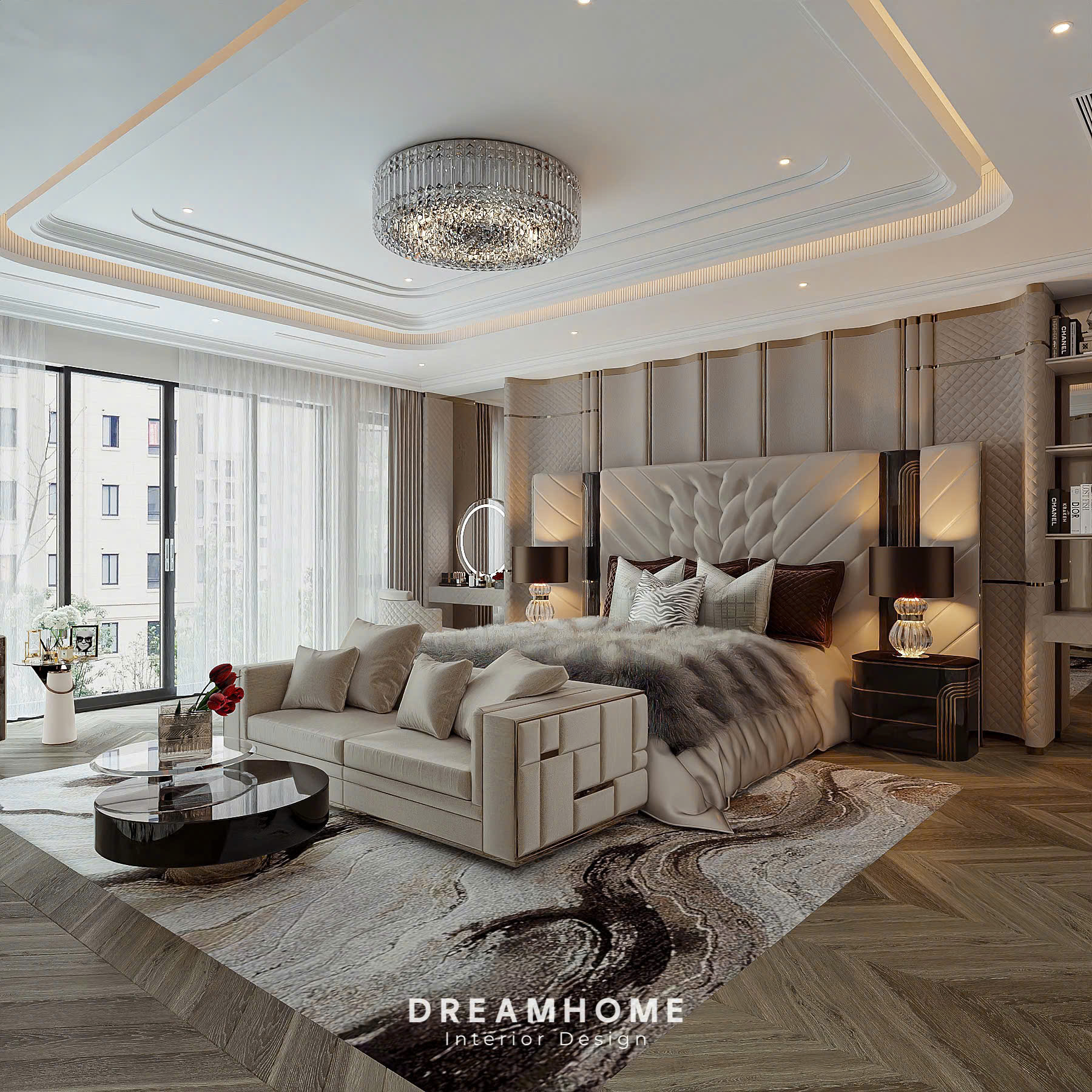 Thiết Kế Nội Thất Biệt Thự Geleximco-400m2 17 thiết kế nội thất