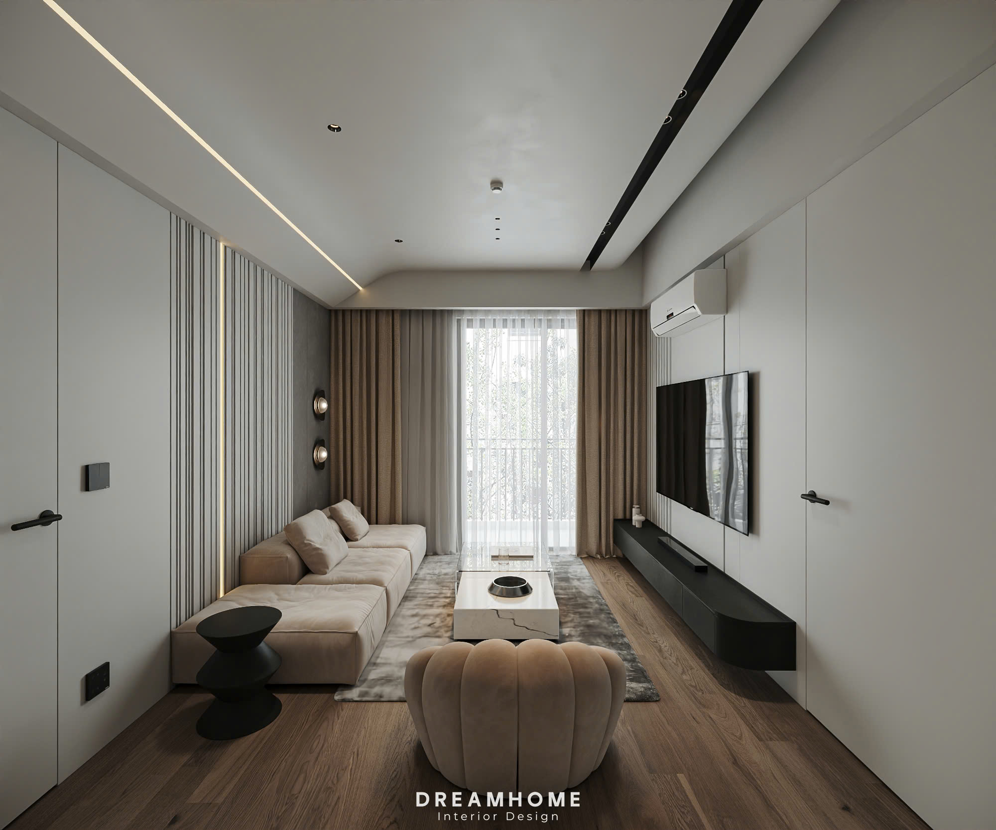 Thiết Kế Nội Thất Chung Cư Season Avenue-115m2 4 thiết kế nội thất
