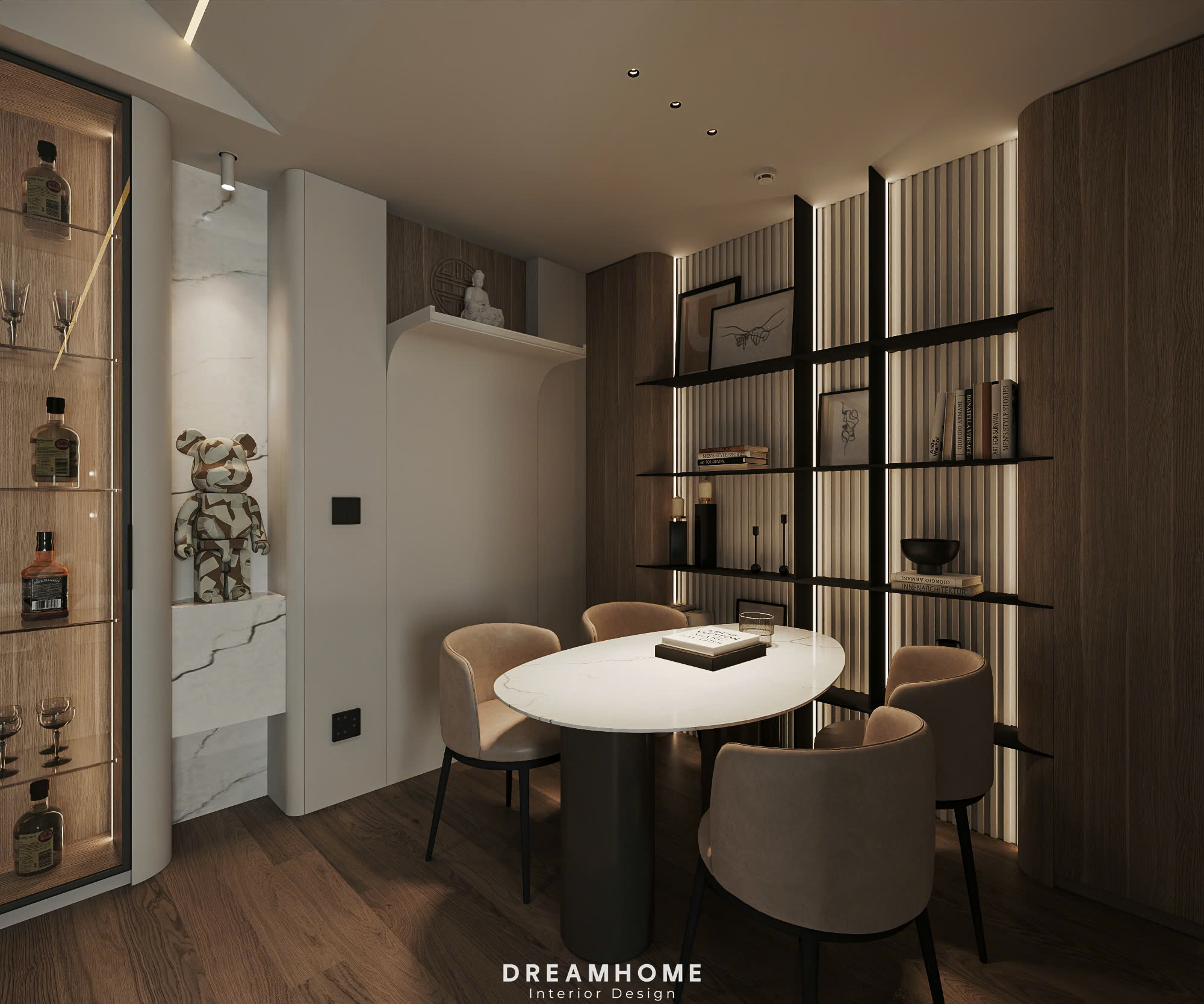 Thiết Kế Nội Thất Chung Cư Season Avenue-115m2 7 thiết kế nội thất
