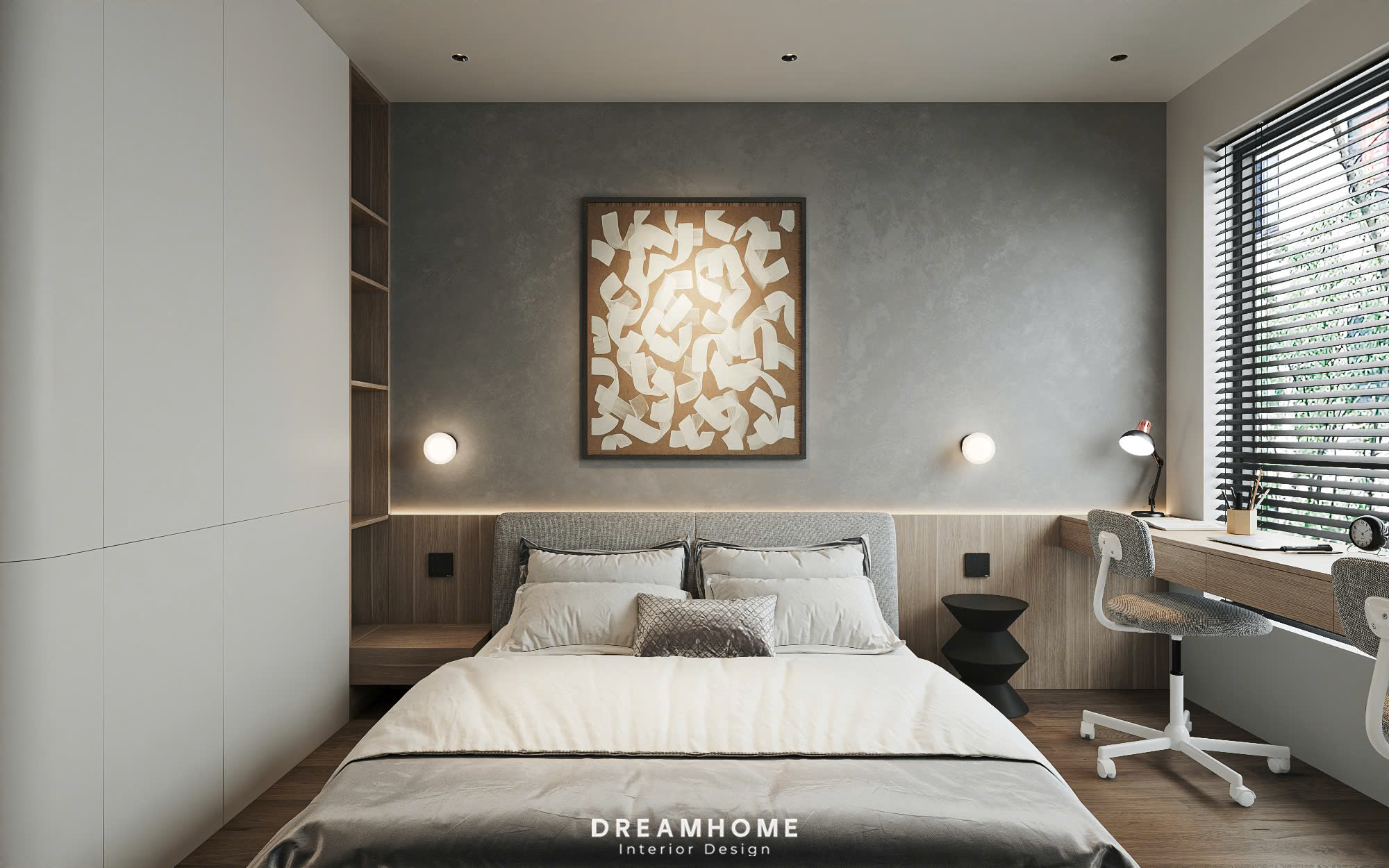 Thiết Kế Nội Thất Chung Cư Season Avenue-115m2 12 thiết kế nội thất