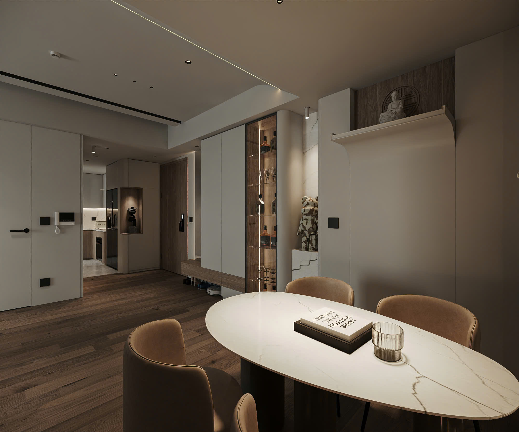 Thiết Kế Nội Thất Chung Cư Season Avenue-115m2 10 thiết kế nội thất