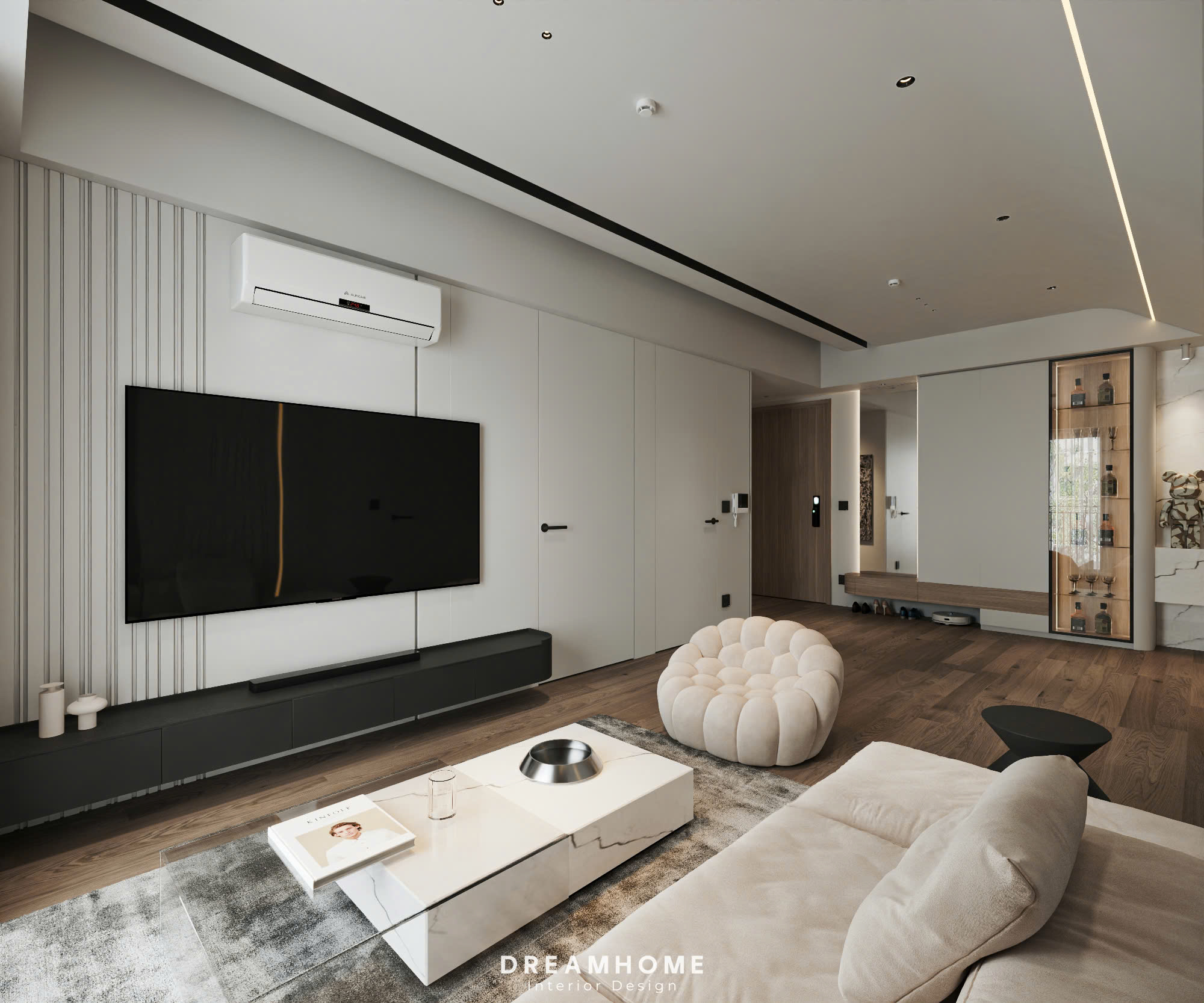 Thiết Kế Nội Thất Chung Cư Season Avenue-115m2 5 thiết kế nội thất