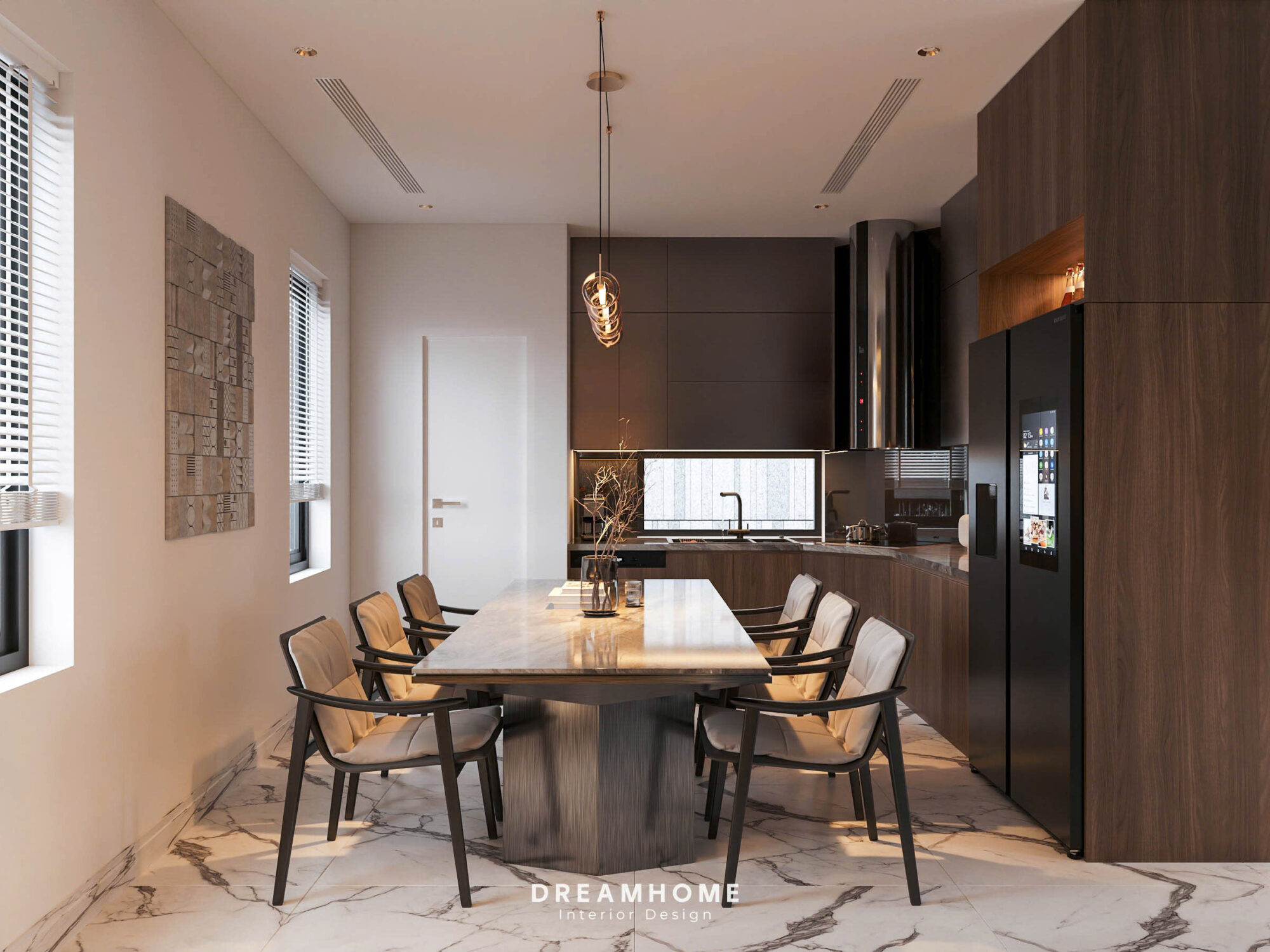 Thiết Kế Nội Thất NMD Hoài Đức-130m2 9 thiết kế nội thất