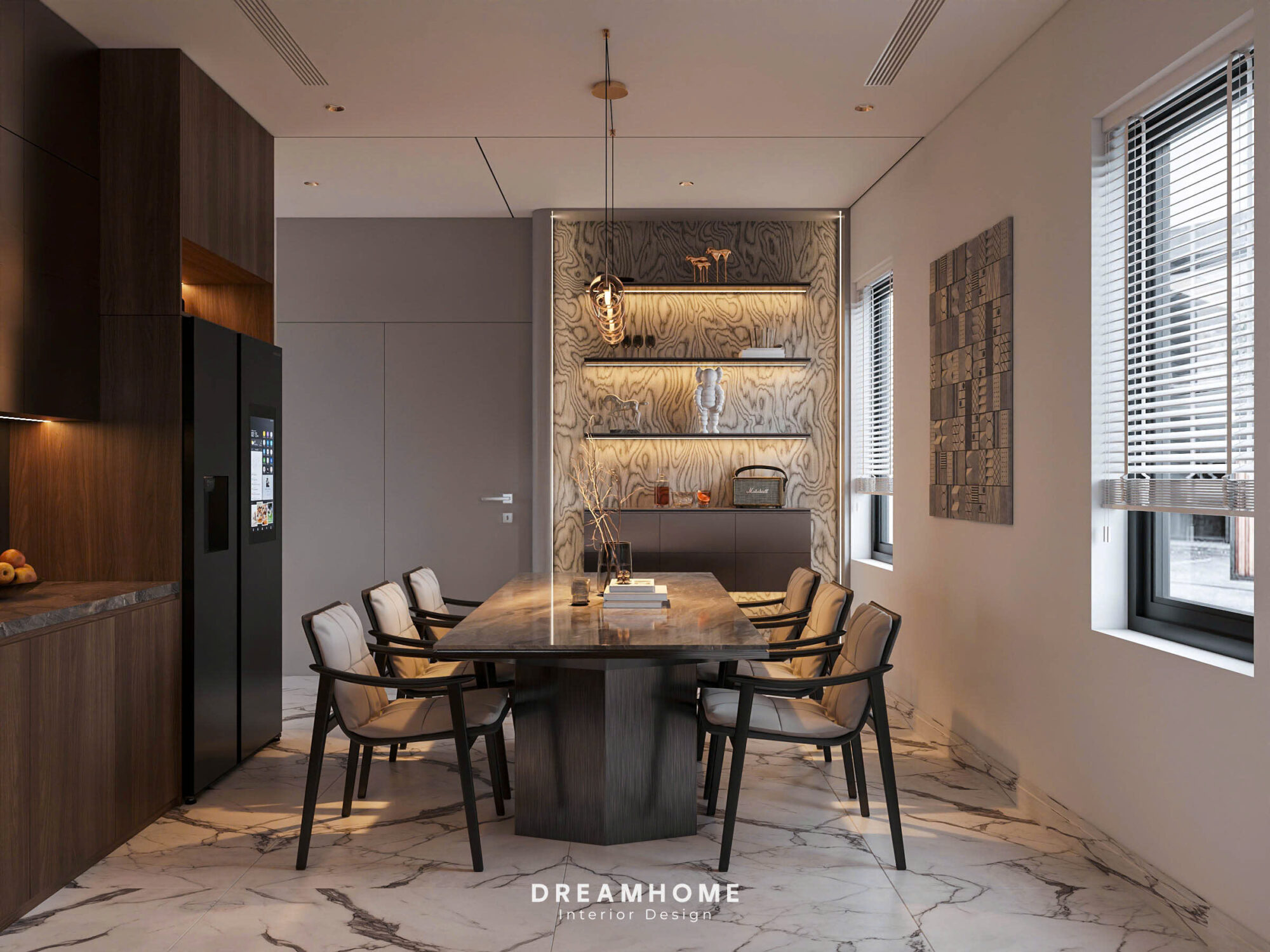 Thiết Kế Nội Thất NMD Hoài Đức-130m2 10 thiết kế nội thất
