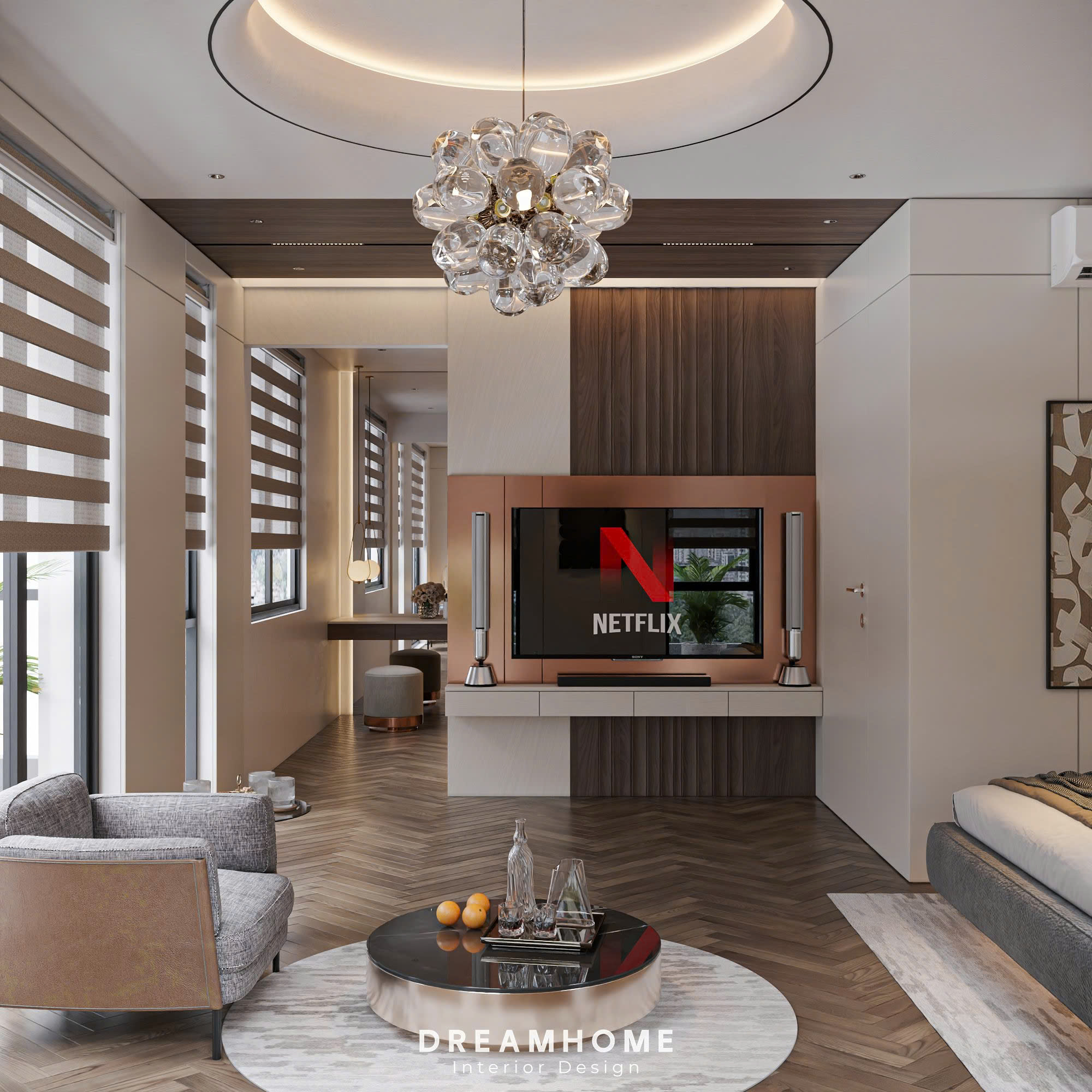 Thiết Kế Nội Thất NMD Hoài Đức-130m2 16 thiết kế nội thất