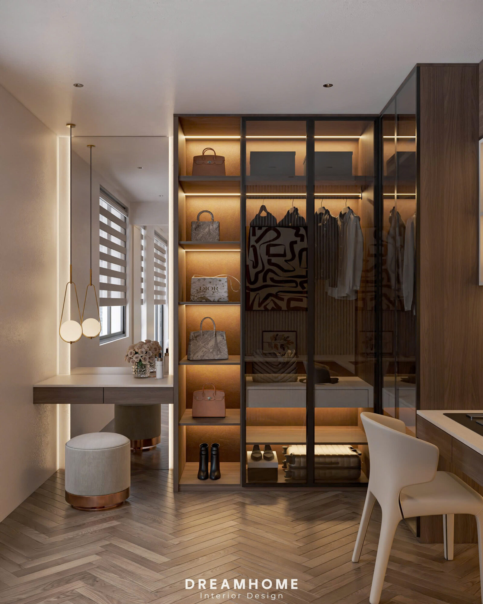 Thiết Kế Nội Thất NMD Hoài Đức-130m2 18 thiết kế nội thất