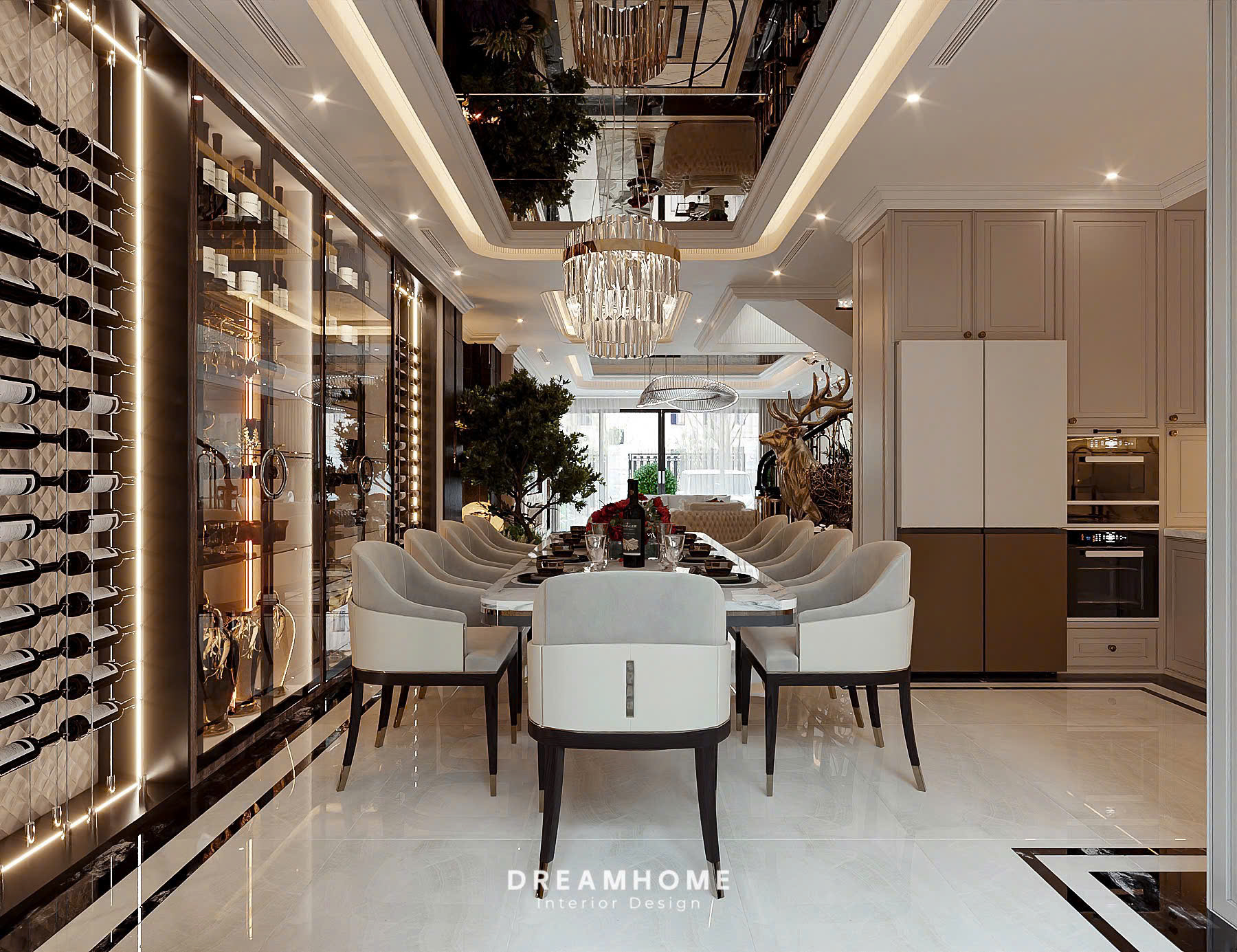 Thiết Kế Nội Thất Biệt Thự Geleximco-400m2 7 thiết kế nội thất