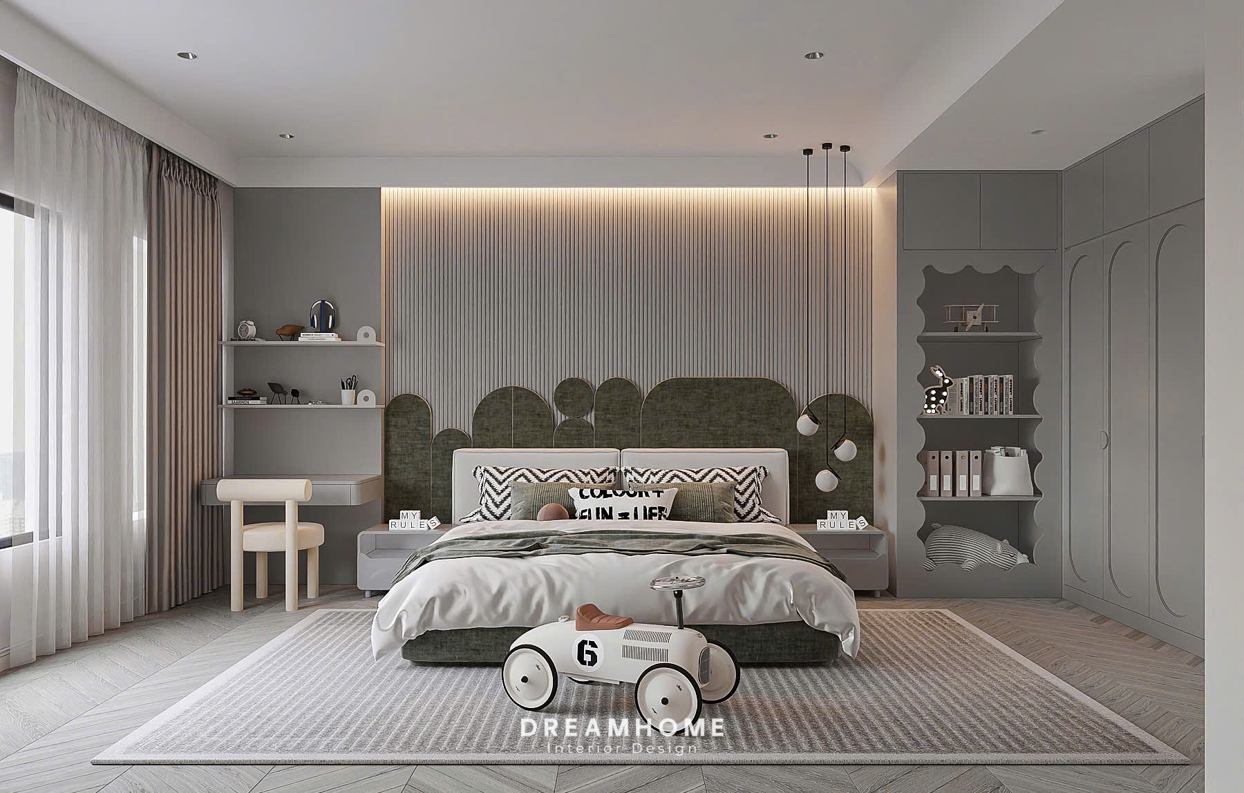 Thiết Kế Nội Thất Biệt Thự Geleximco-400m2 11 thiết kế nội thất