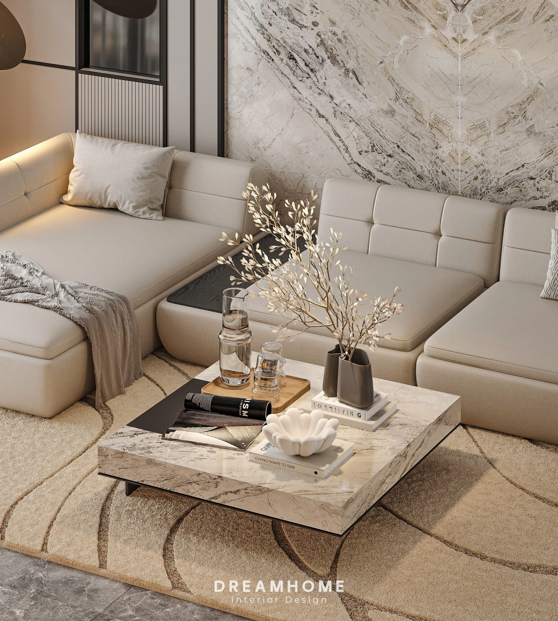 Thiết Kế Nội Thất Nhà Phố Long Biên-130m2 3 thiết kế nội thất