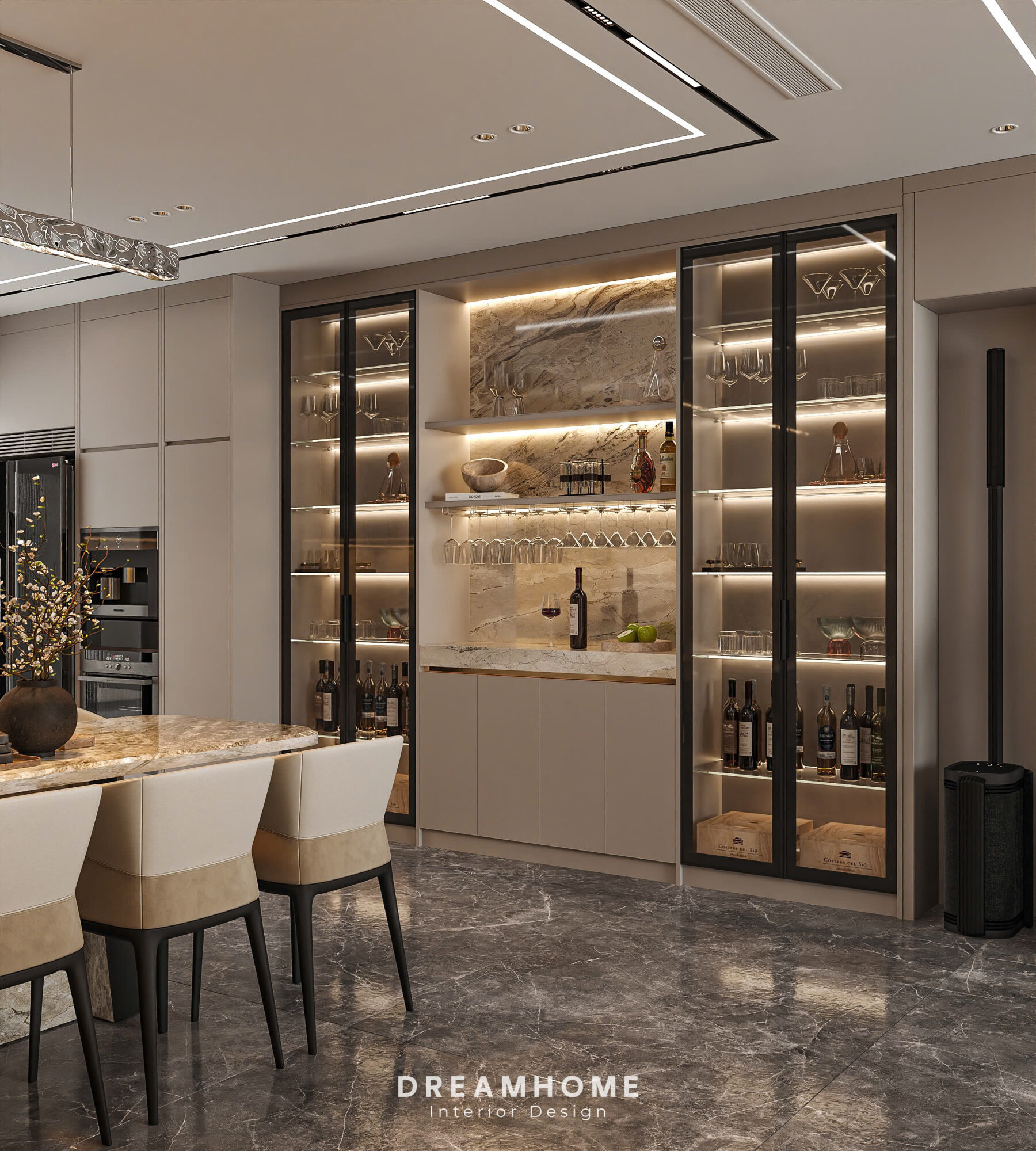 Thiết Kế Nội Thất Nhà Phố Long Biên-130m2 10 thiết kế nội thất