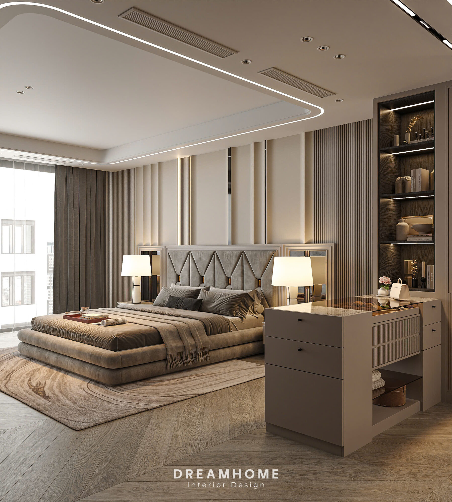 Thiết Kế Nội Thất Nhà Phố Long Biên-130m2 14 thiết kế nội thất