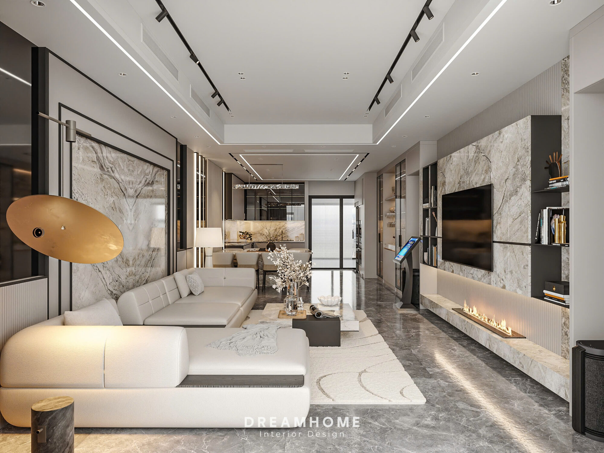 Thiết Kế Nội Thất Nhà Phố Long Biên-130m2 4 thiết kế nội thất