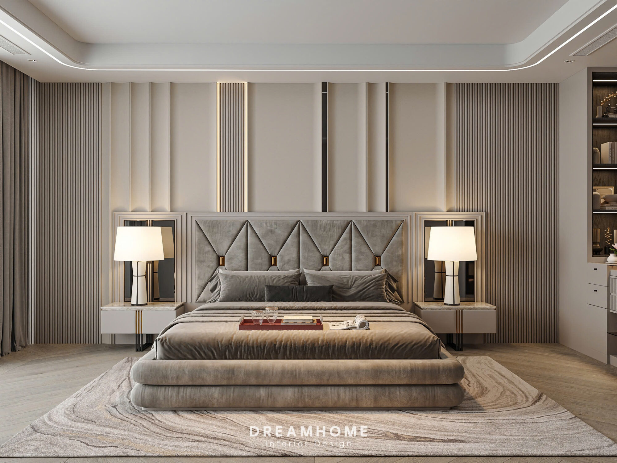 Thiết Kế Nội Thất Nhà Phố Long Biên-130m2 12 thiết kế nội thất