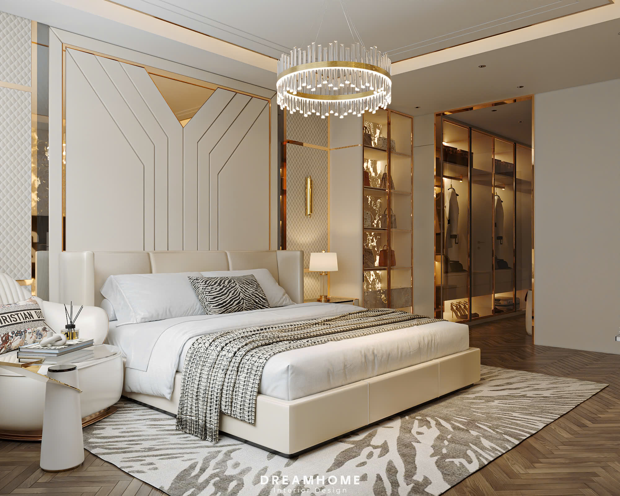 Thiết Kế Nội Thất Chung Cư Goldmark City-130m2 16 thiết kế nội thất