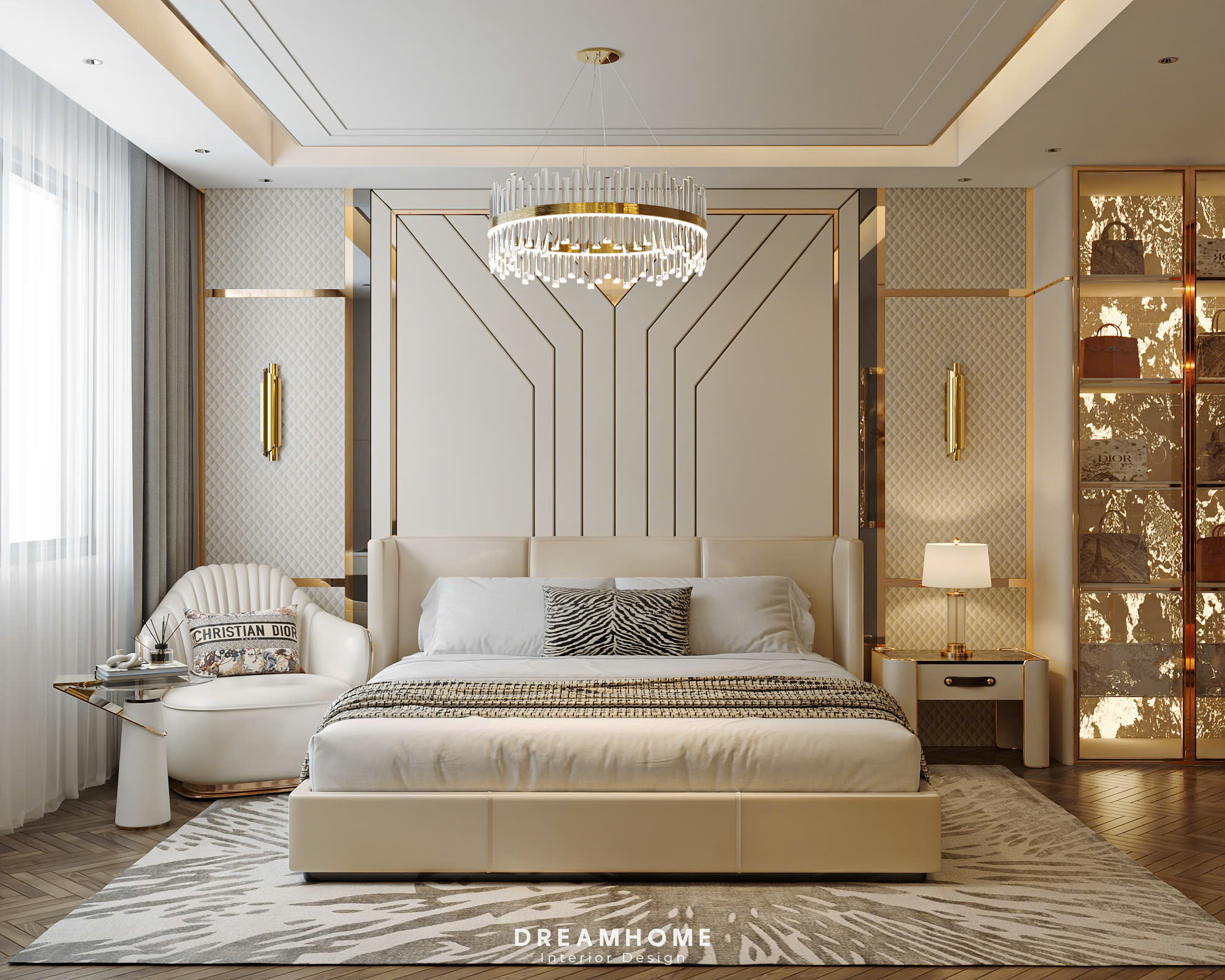 Thiết Kế Nội Thất Chung Cư Goldmark City-130m2 15 thiết kế nội thất
