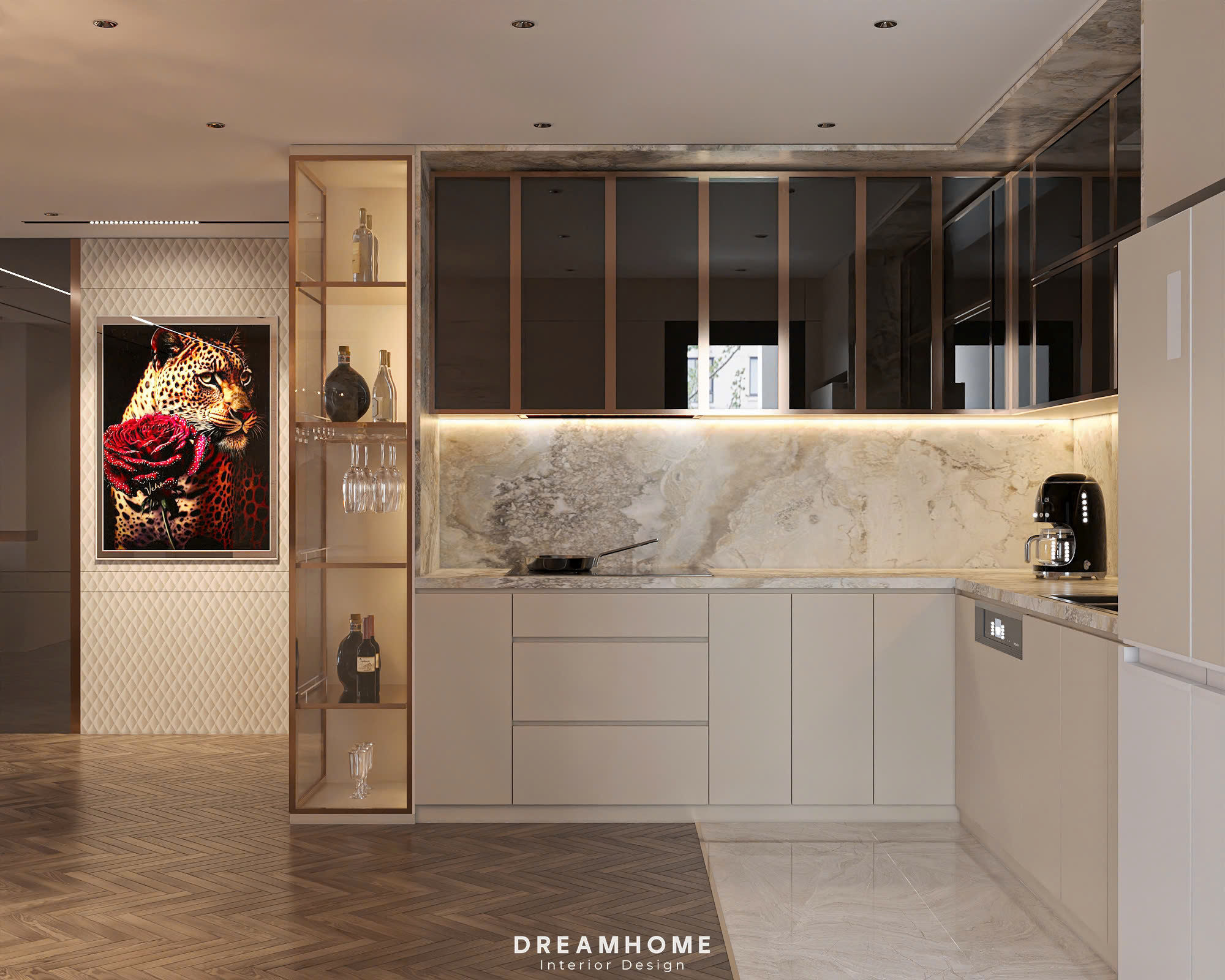 Thiết Kế Nội Thất Chung Cư Goldmark City-130m2 13 thiết kế nội thất