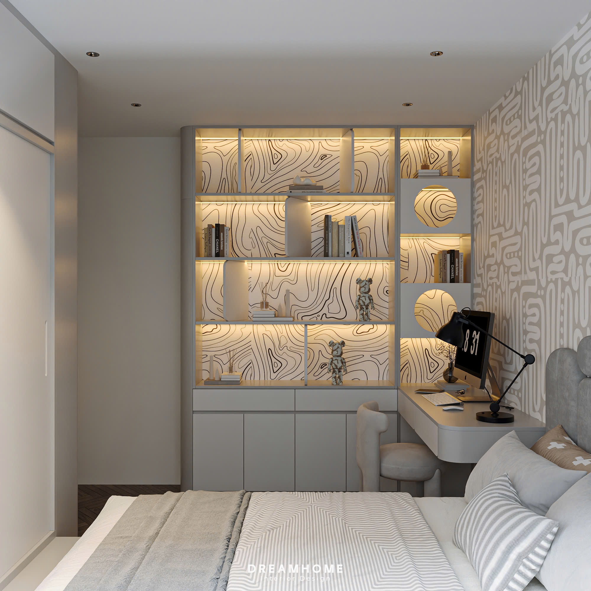 Thiết Kế Nội Thất Chung Cư Goldmark City-130m2 26 thiết kế nội thất
