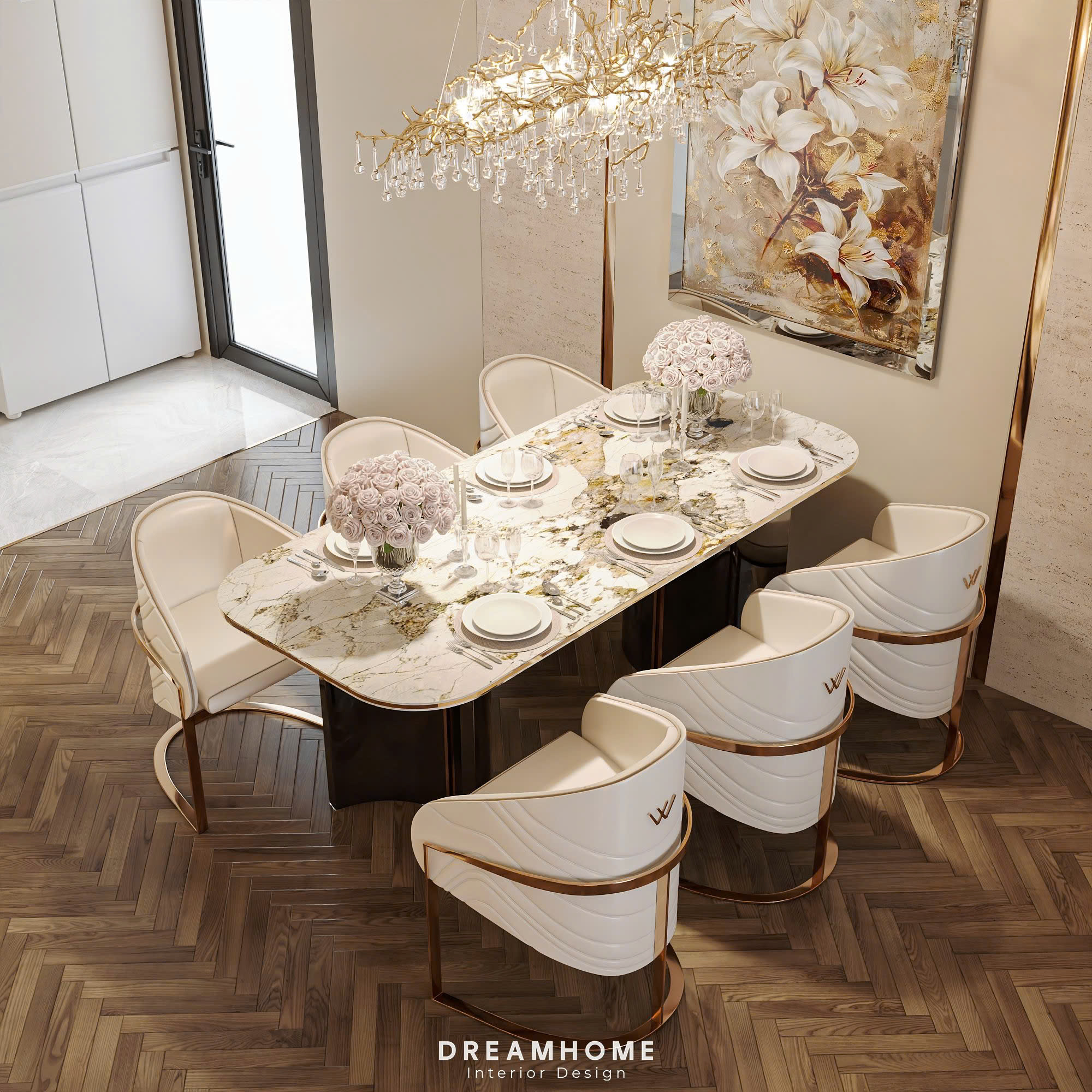 Thiết Kế Nội Thất Chung Cư Goldmark City-130m2 12 thiết kế nội thất