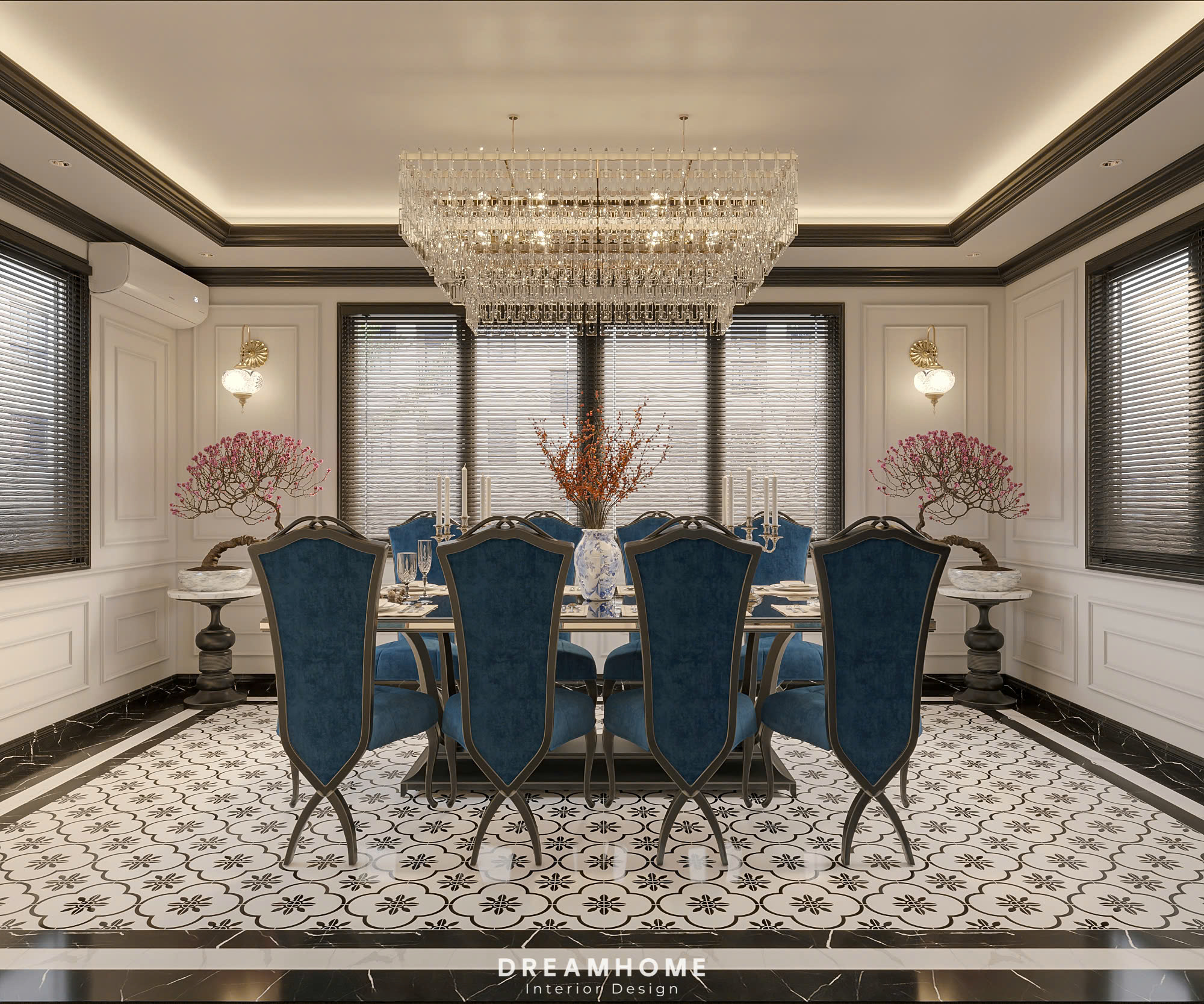 Thiết Kế Nội Thất Biệt Thự Long Biên-450m2 11 thiết kế nội thất
