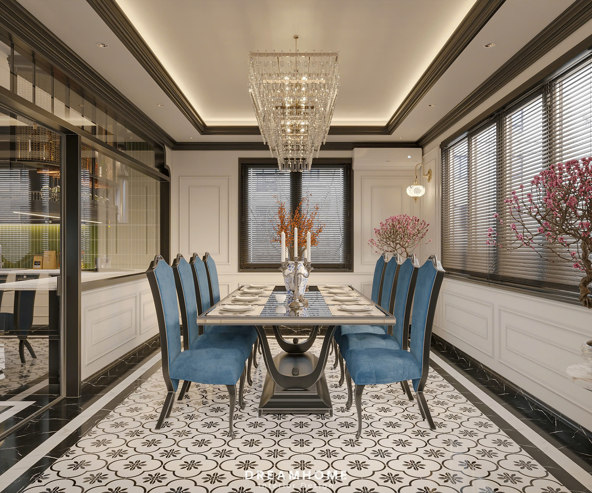 Thiết Kế Nội Thất Biệt Thự Long Biên-450m2 9 thiết kế nội thất