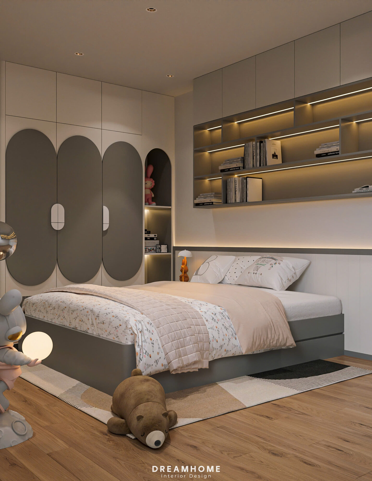 Thiết Kế Nội Thất Chung Cư Iris Garden-95m2 19 thiết kế nội thất