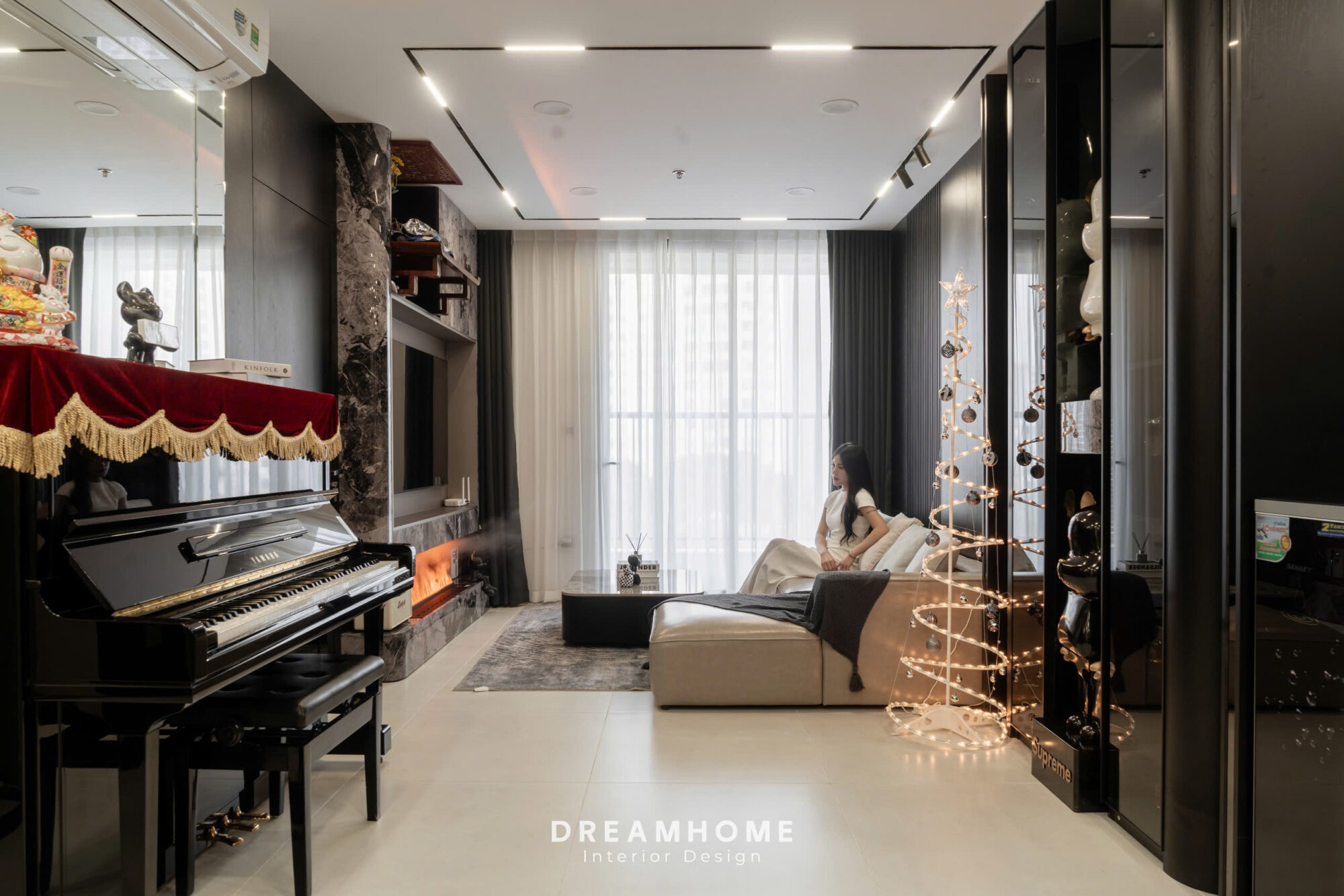 Hoàn Thiện Nội Thất Chung Cư Khai Sơn City-120m2 1 hoàn thiện nội thất