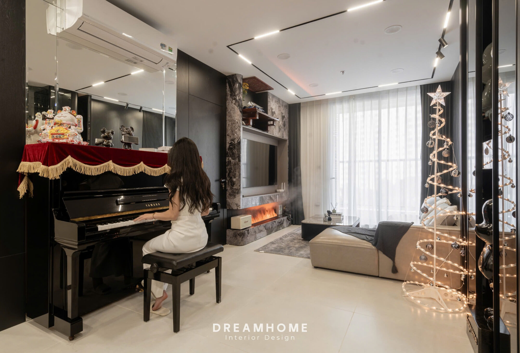 Hoàn Thiện Nội Thất Chung Cư Khai Sơn City-120m2 3 hoàn thiện nội thất