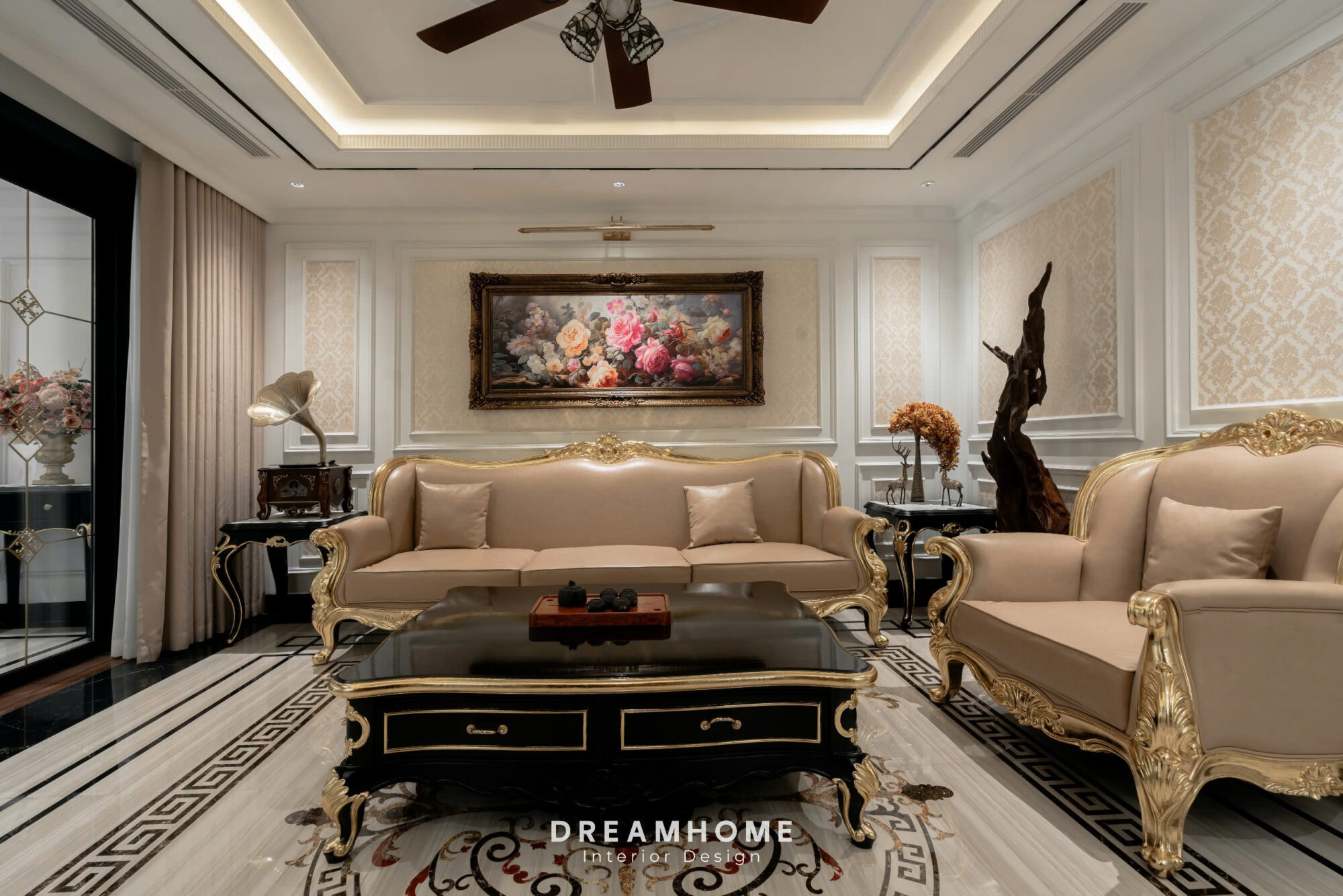Hoàn Thiện Nội Thất Nhà Phố Long Biên-800m2 5 hoàn thiện nội thất