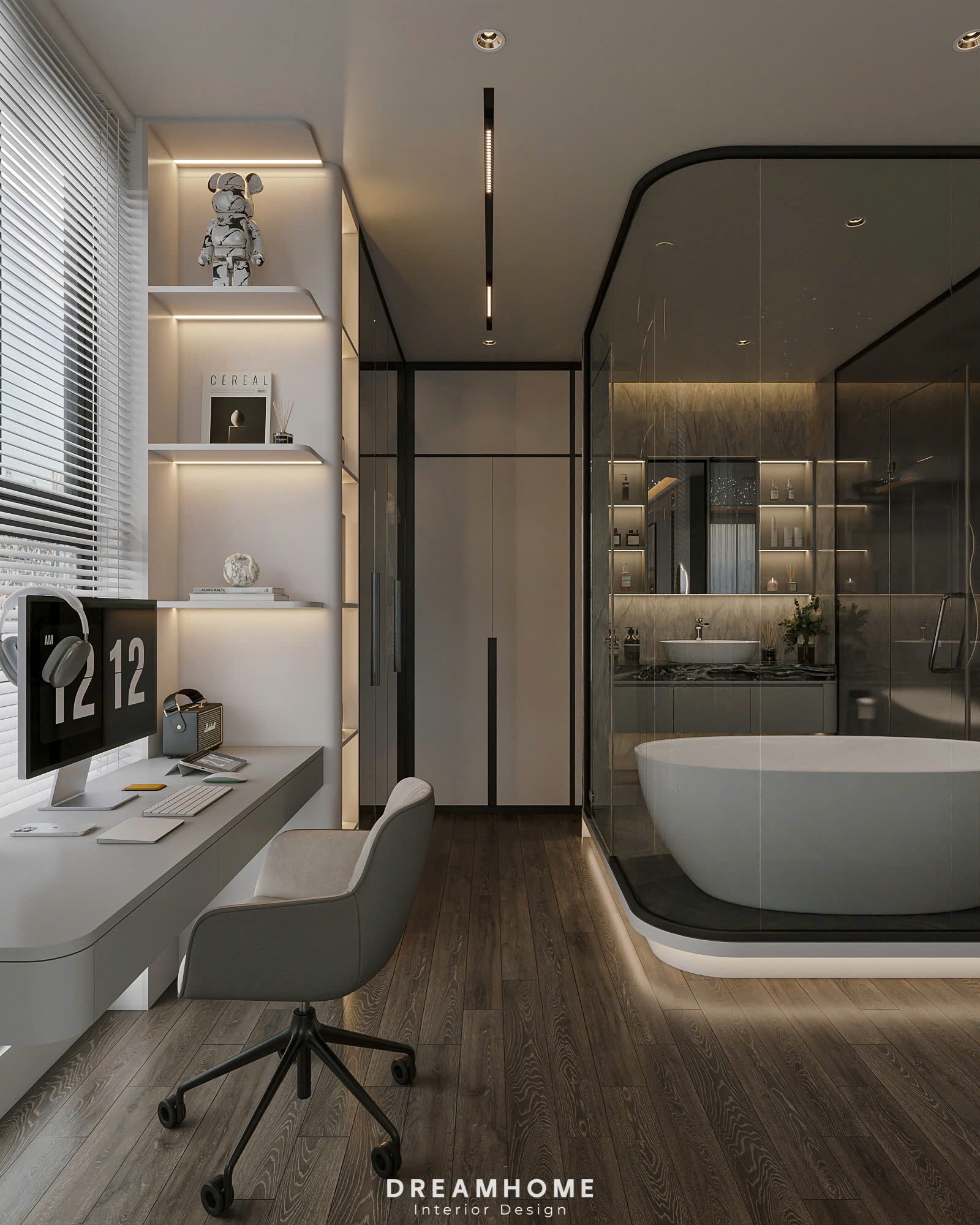 Thiết Kế Nội Thất Duplex Masteri West Height-90m2 19 thiết kế nội thất