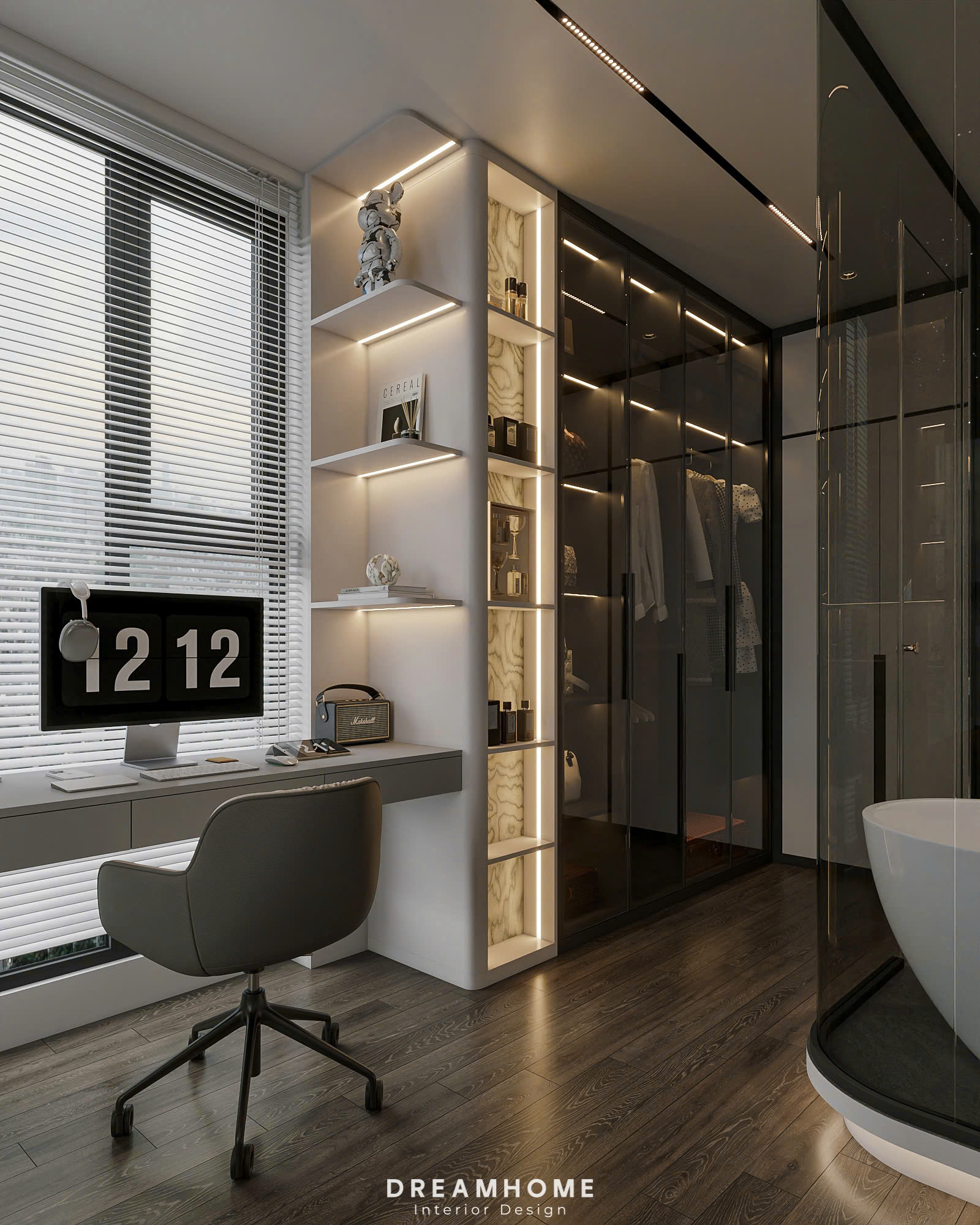 Thiết Kế Nội Thất Duplex Masteri West Height-90m2 18 thiết kế nội thất