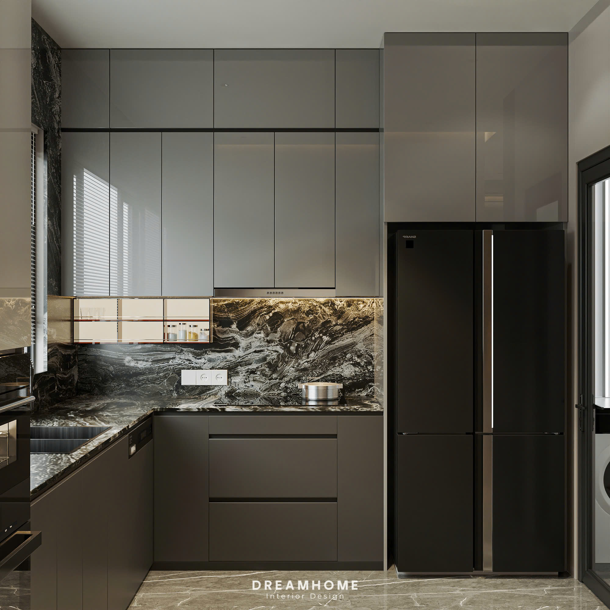Thiết Kế Nội Thất Duplex Masteri West Height-90m2 12 thiết kế nội thất