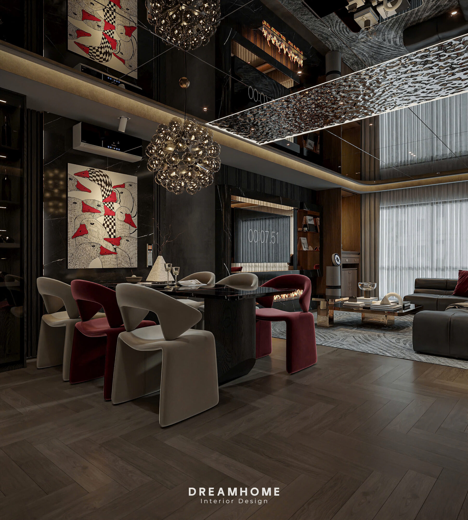 Thiết Kế Nội Thất Chung Cư Mulberry Lane-120m2 10 thiết kế nội thất