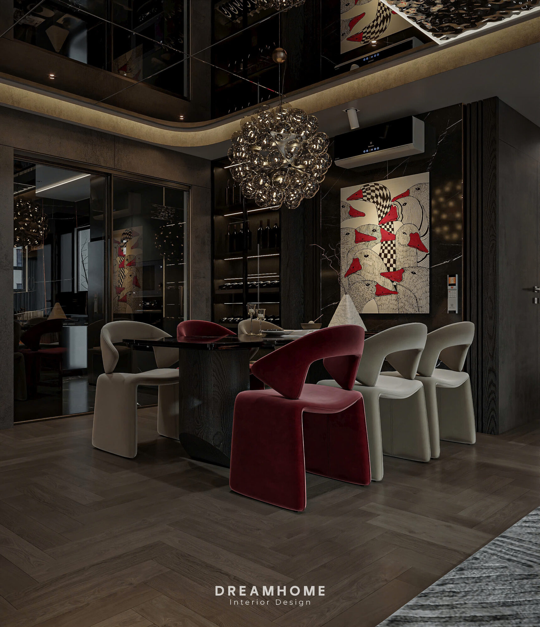 Thiết Kế Nội Thất Chung Cư Mulberry Lane-120m2 14 thiết kế nội thất