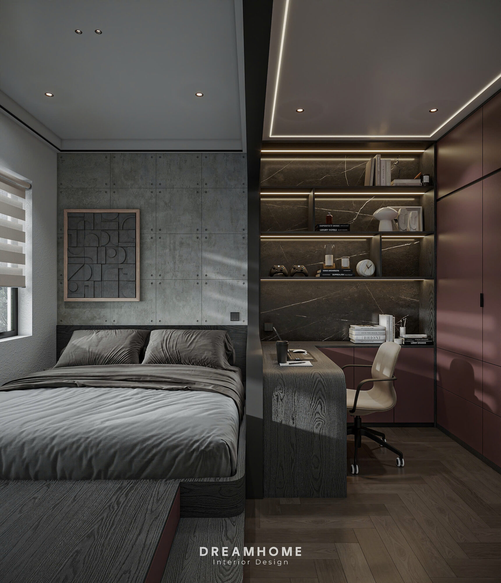 Thiết Kế Nội Thất Chung Cư Mulberry Lane-120m2 29 thiết kế nội thất